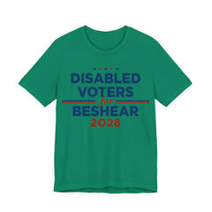 Disabled Voters for Andy Beshear for President Campaign T-Shirt 2028