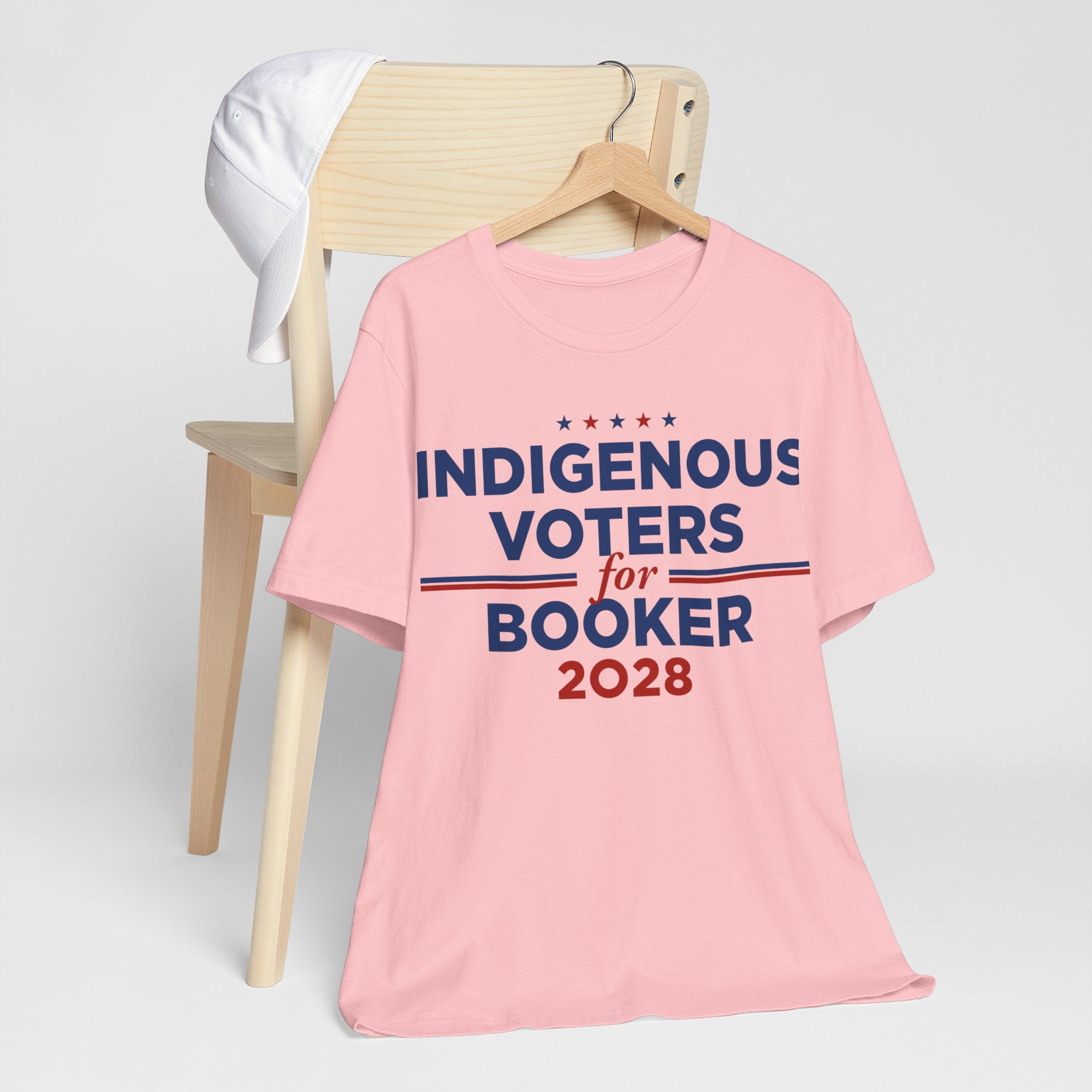 Indigenous Voters / Native Americans for Cory Booker for President Campaign T-Shirt 2028