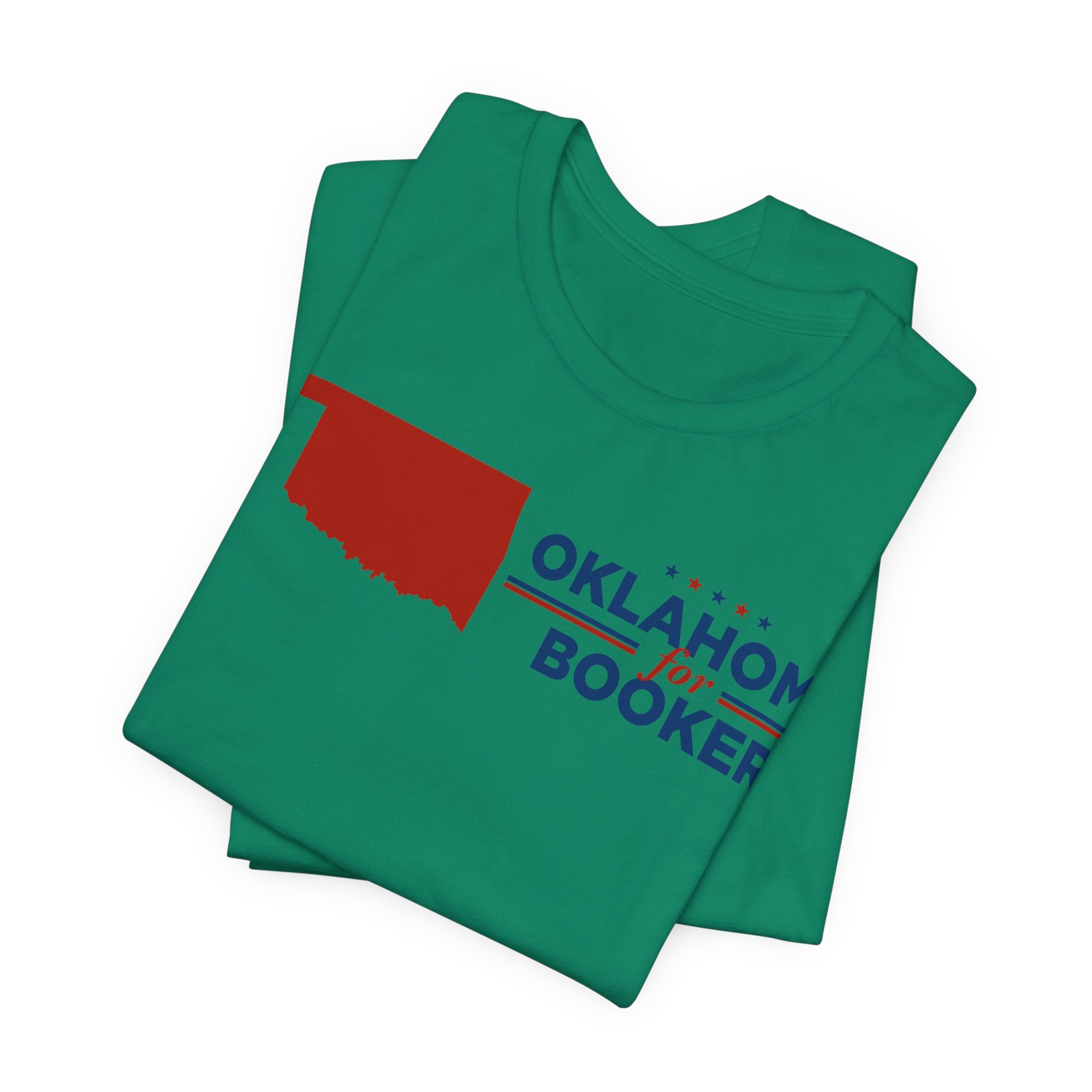 Oklahoma for Cory Booker for President Campaign T-Shirt 2028