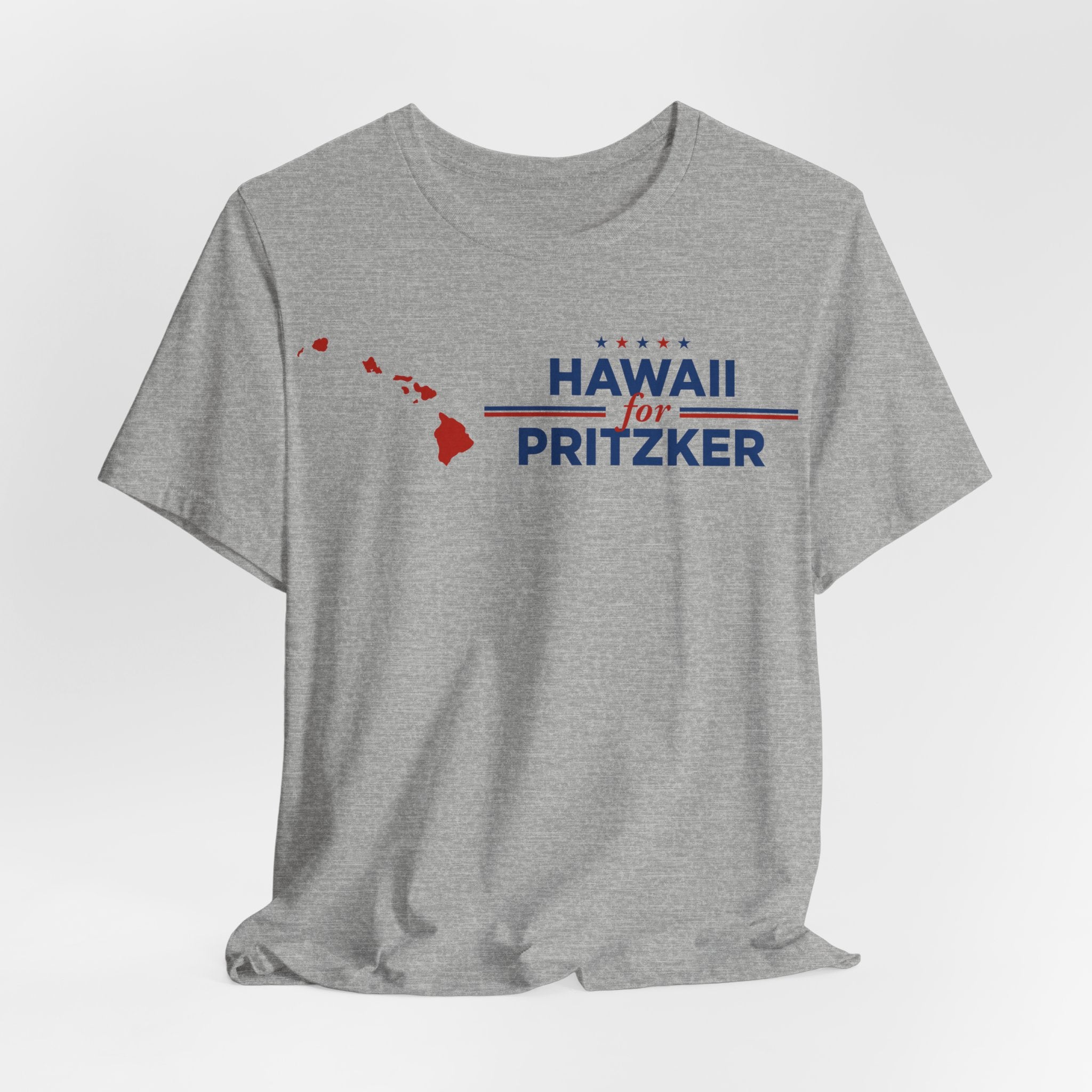 Hawaii for J.B. Pritzker for President Campaign T-Shirt 2028