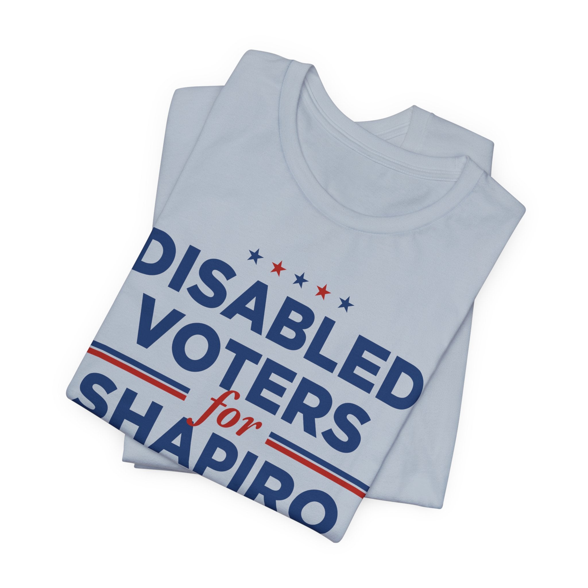 Disabled Voters for Josh Shapiro for President Campaign T-Shirt 2028
