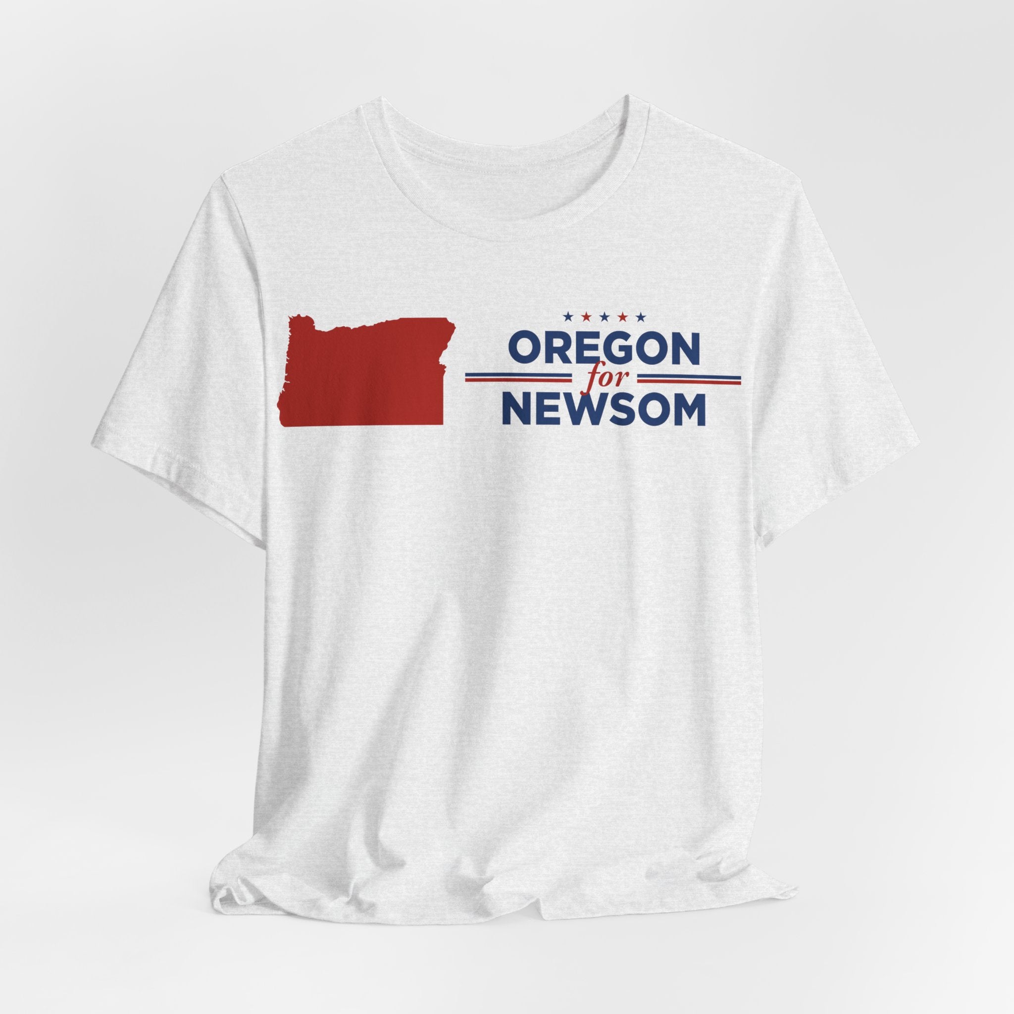 Oregon for Gavin Newsom for President Campaign T-Shirt 2028
