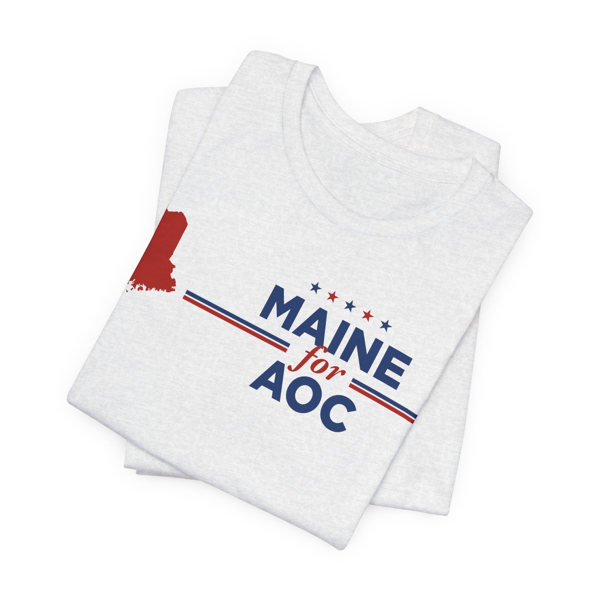 Maine for AOC for President Campaign T-Shirt 2028
