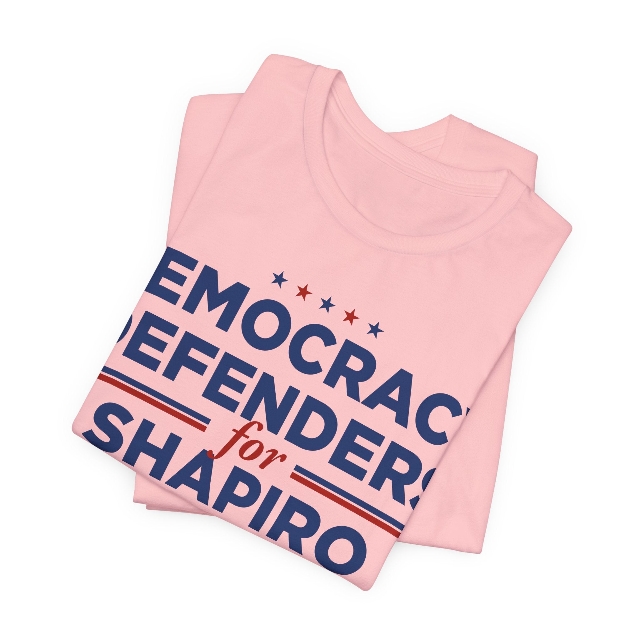 Democracy Defenders for Josh Shapiro for President Campaign T-Shirt 2028