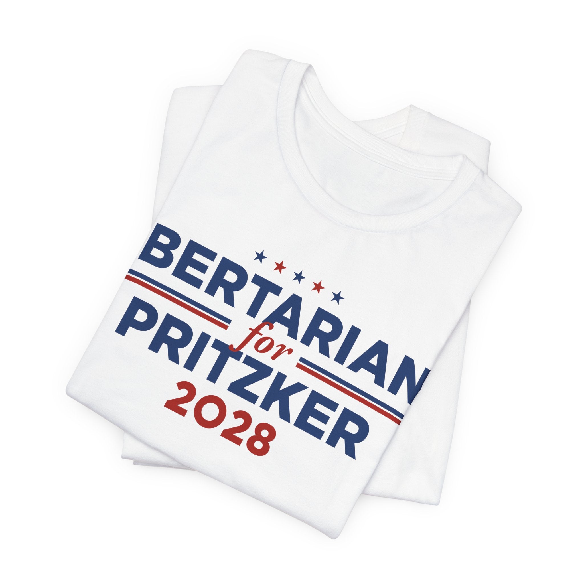 Libertarians for J.B. Pritzker for President Campaign T-Shirt 2028