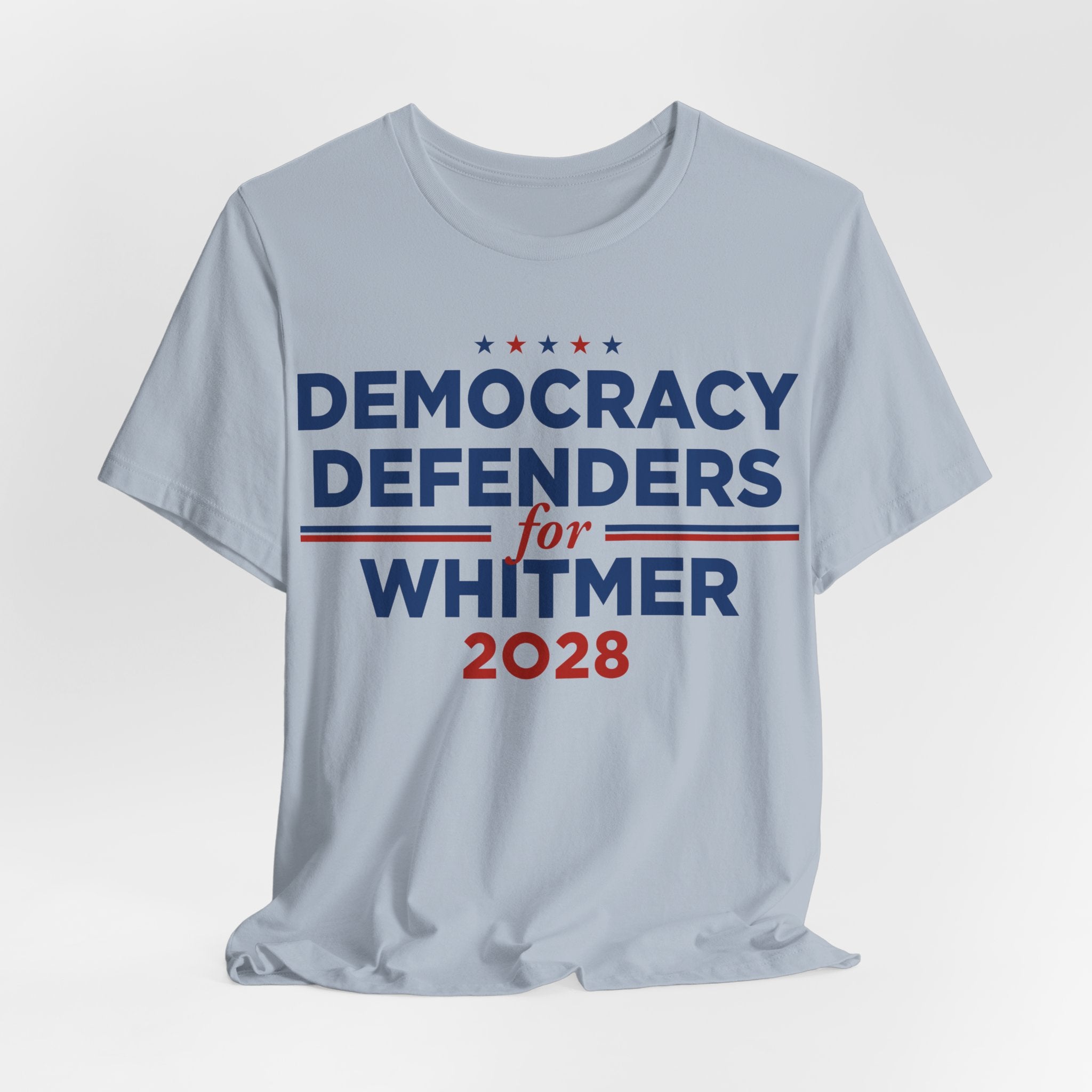 Democracy Defenders for Gretchen Whitmer for President Campaign T-Shirt 2028