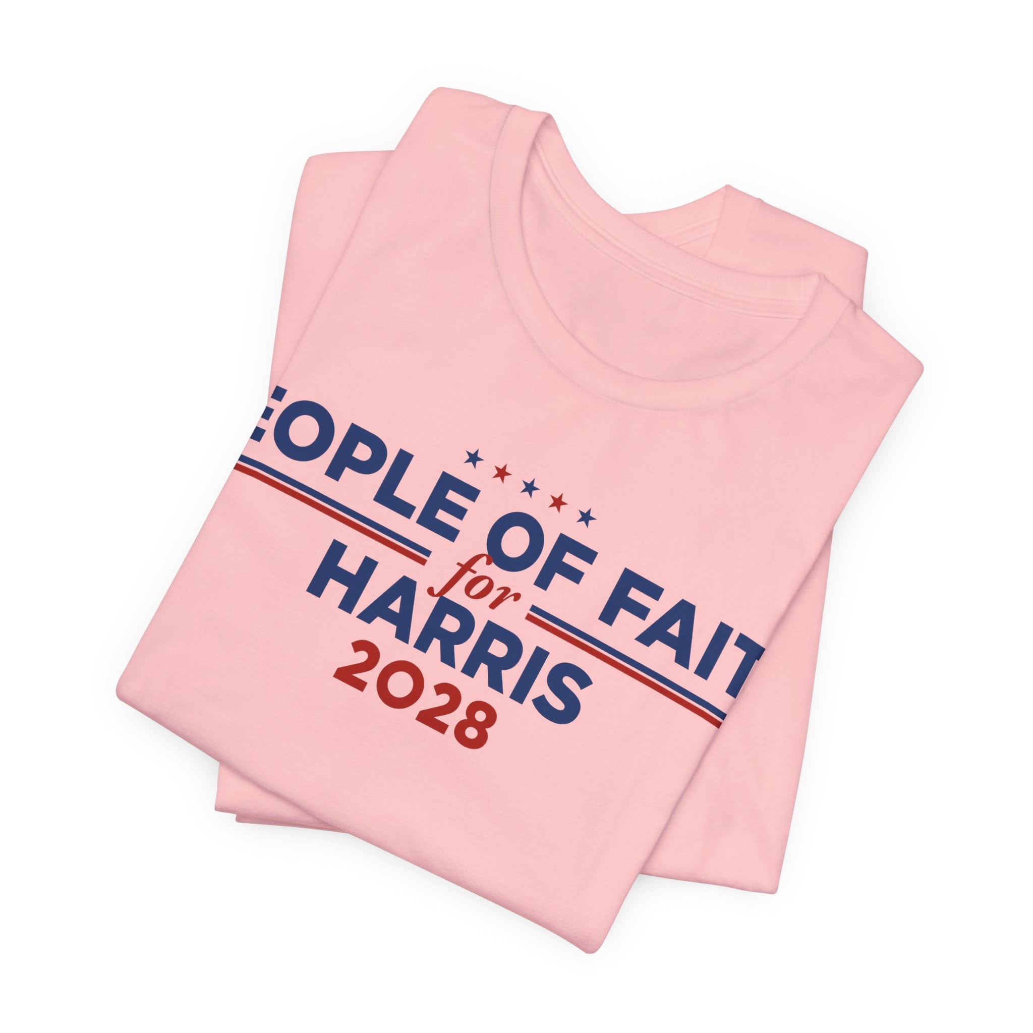 People of Faith for Kamala Harris for President Campaign T-Shirt 2028