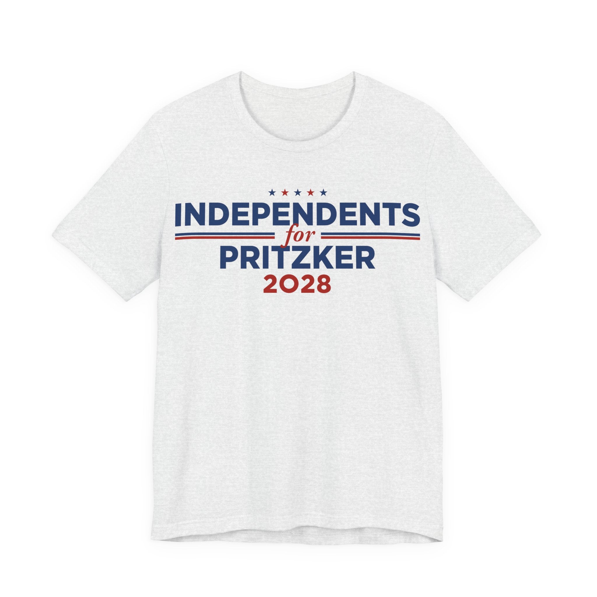 Independents for J.B. Pritzker for President Campaign T-Shirt 2028