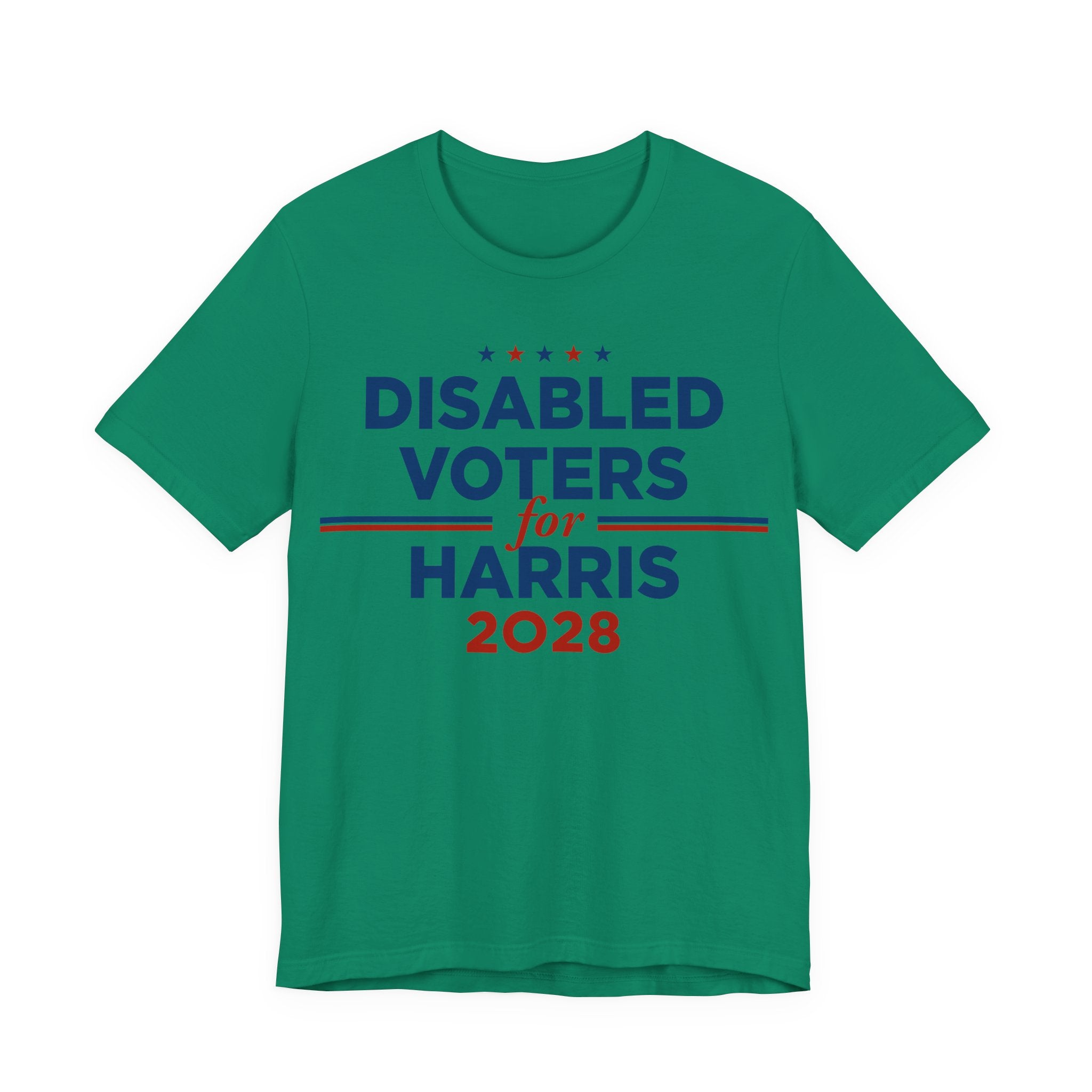 Disable Voters for Kamala Harris for President Campaign T-Shirt 2028