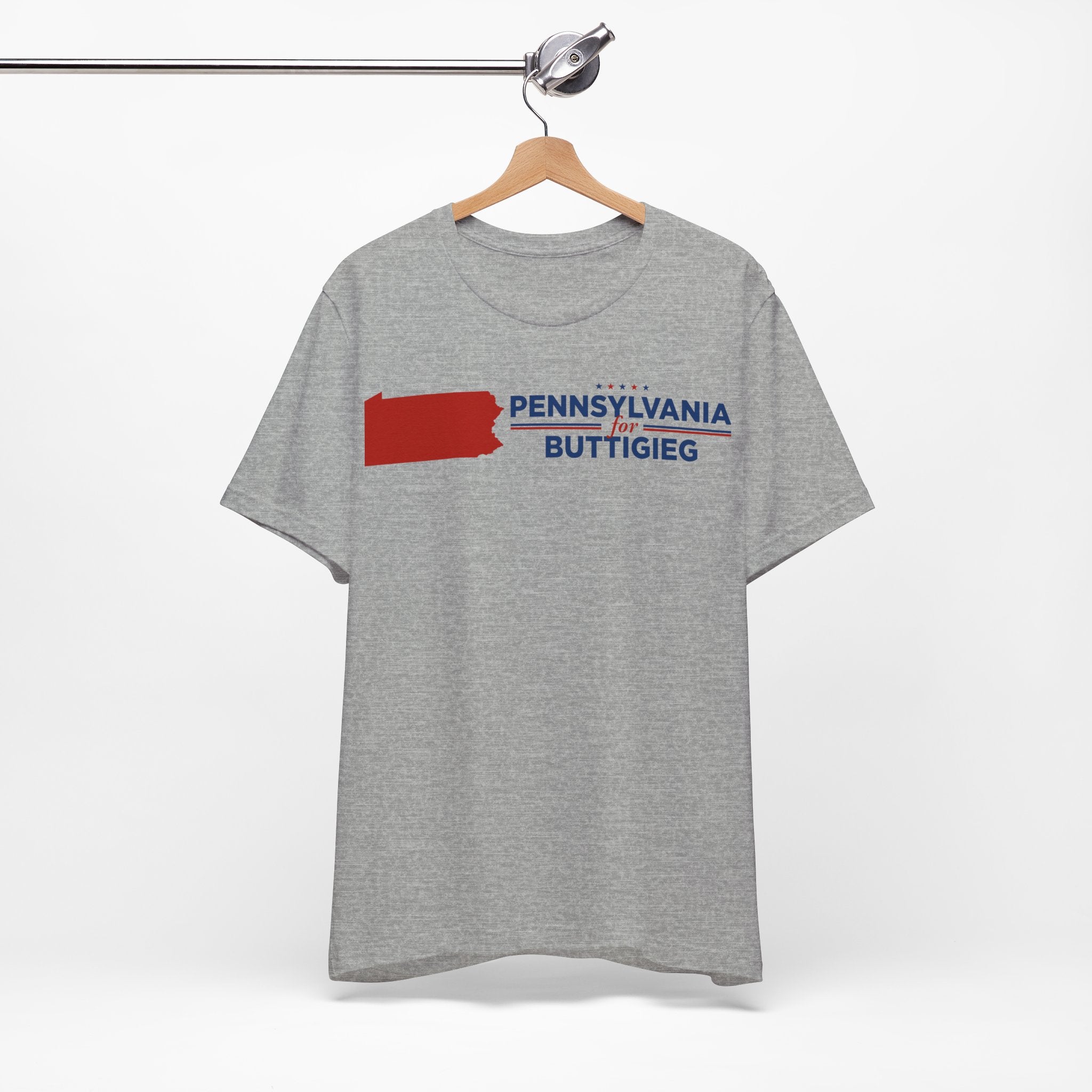 Pennsylvania for Pete Buttigieg for President Campaign T-Shirt 2028
