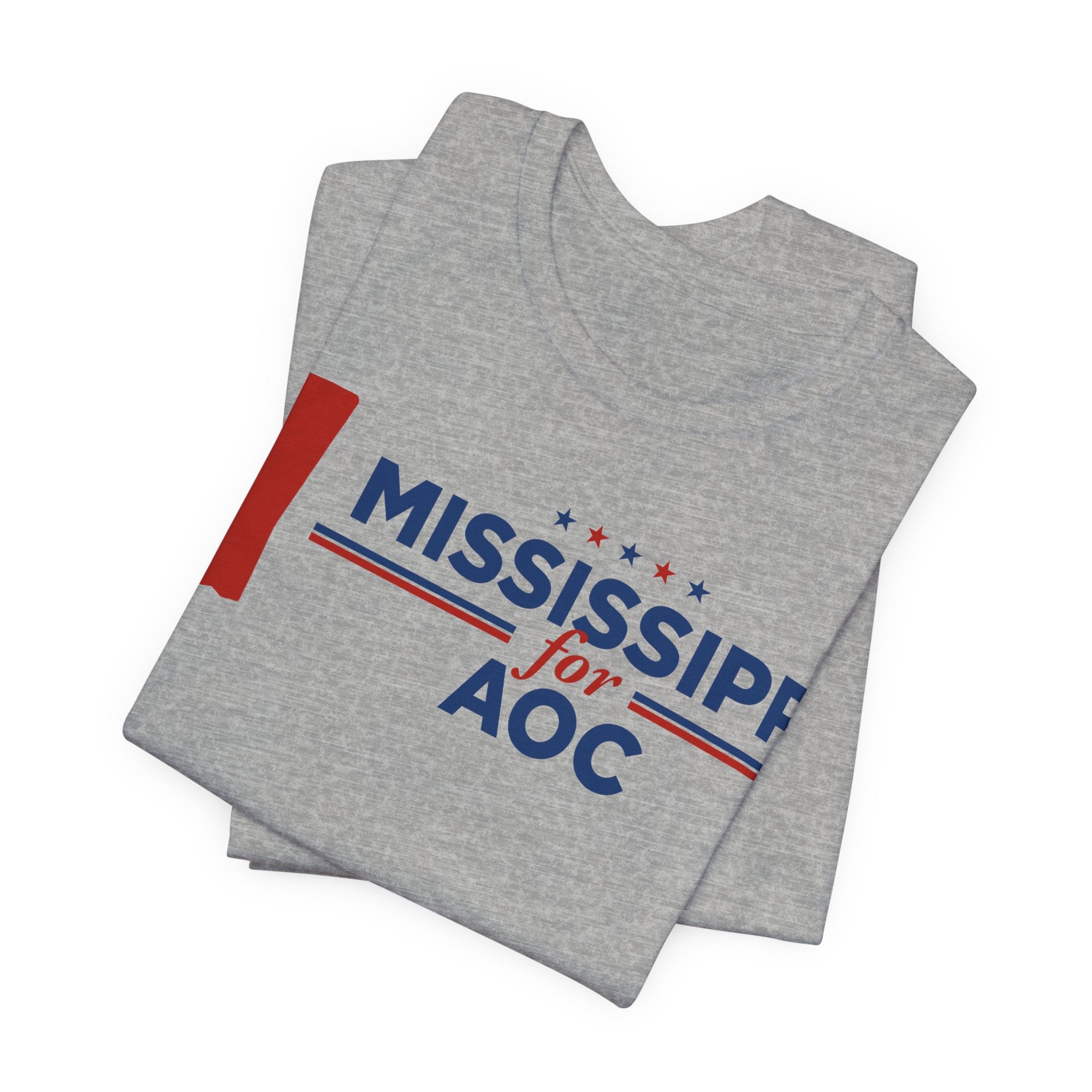 Mississippi for AOC for President Campaign T-Shirt 2028