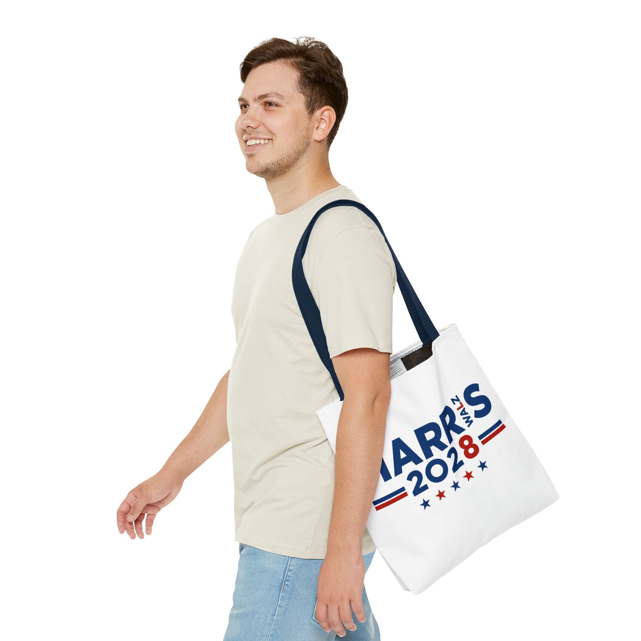 Kamala Harris Tim Walz 2028 Campaign Tote Bag – Political Election Support Grocery/Everyday Tote