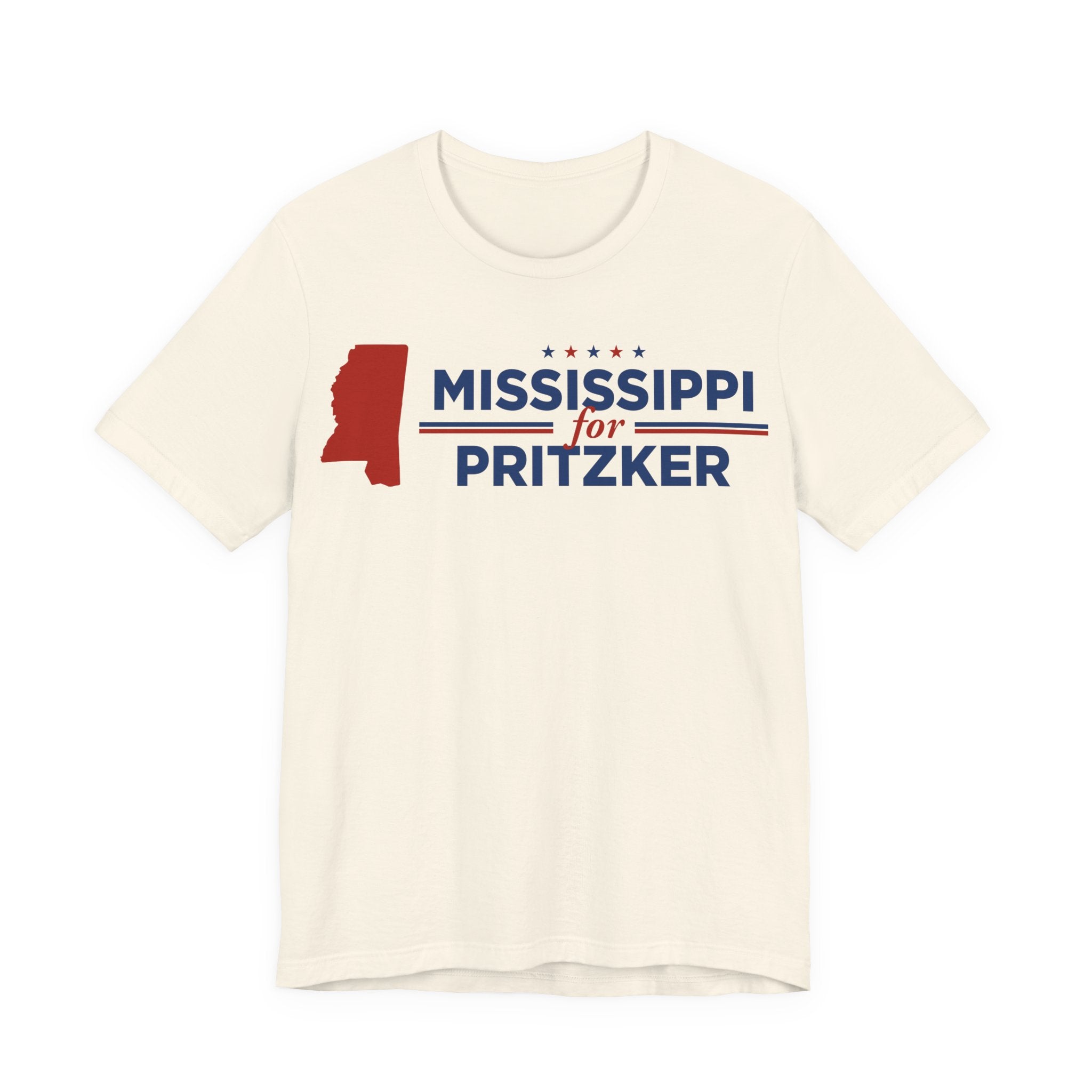 Mississippi for J.B. Pritzker for President Campaign T-Shirt 2028