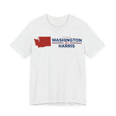 Washington for Kamala Harris for President Campaign T-Shirt 2028