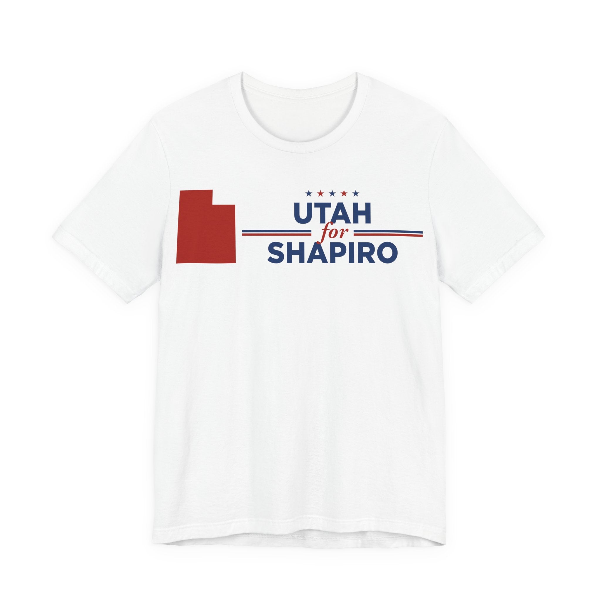 Utah for Josh Shapiro for President Campaign T-Shirt 2028