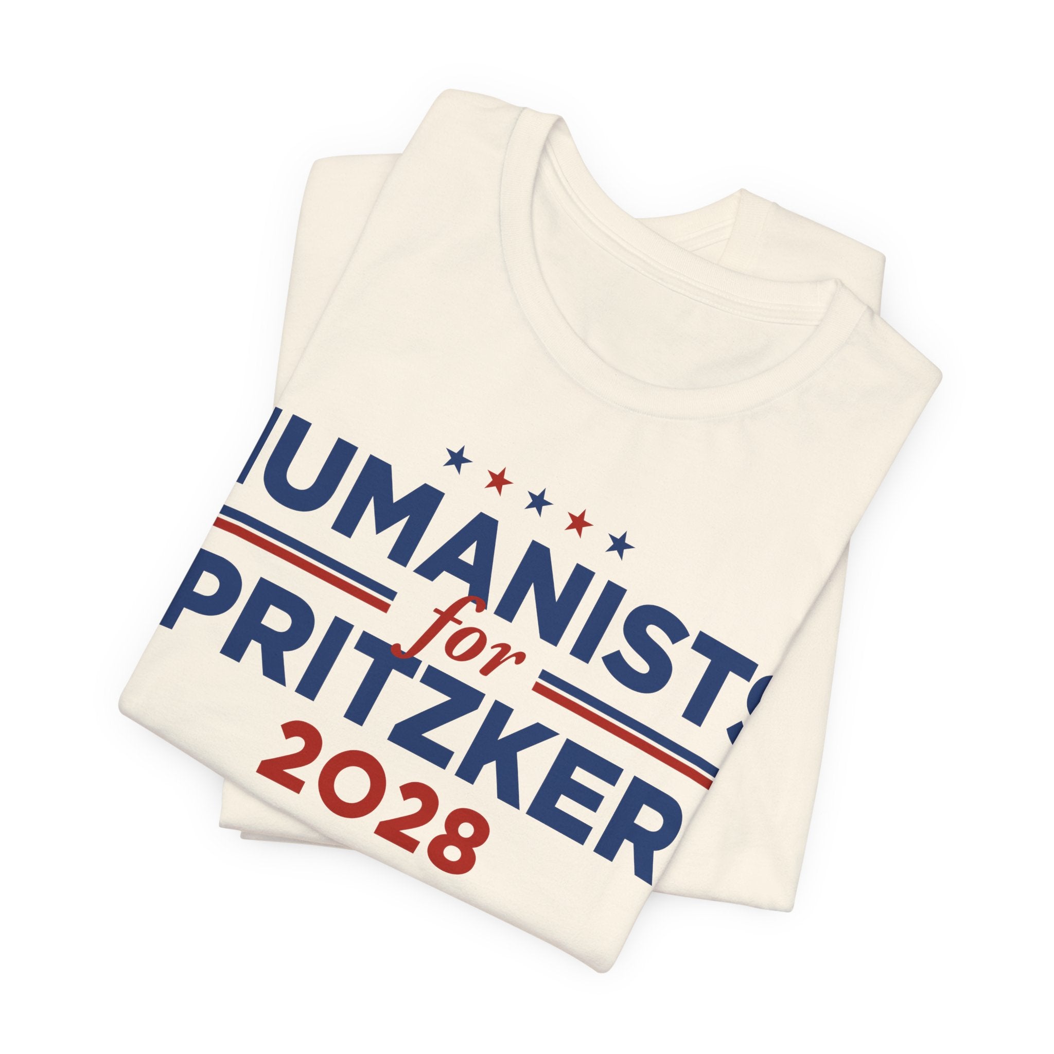 Humanists for J.B. Pritzker for President Campaign T-Shirt 2028