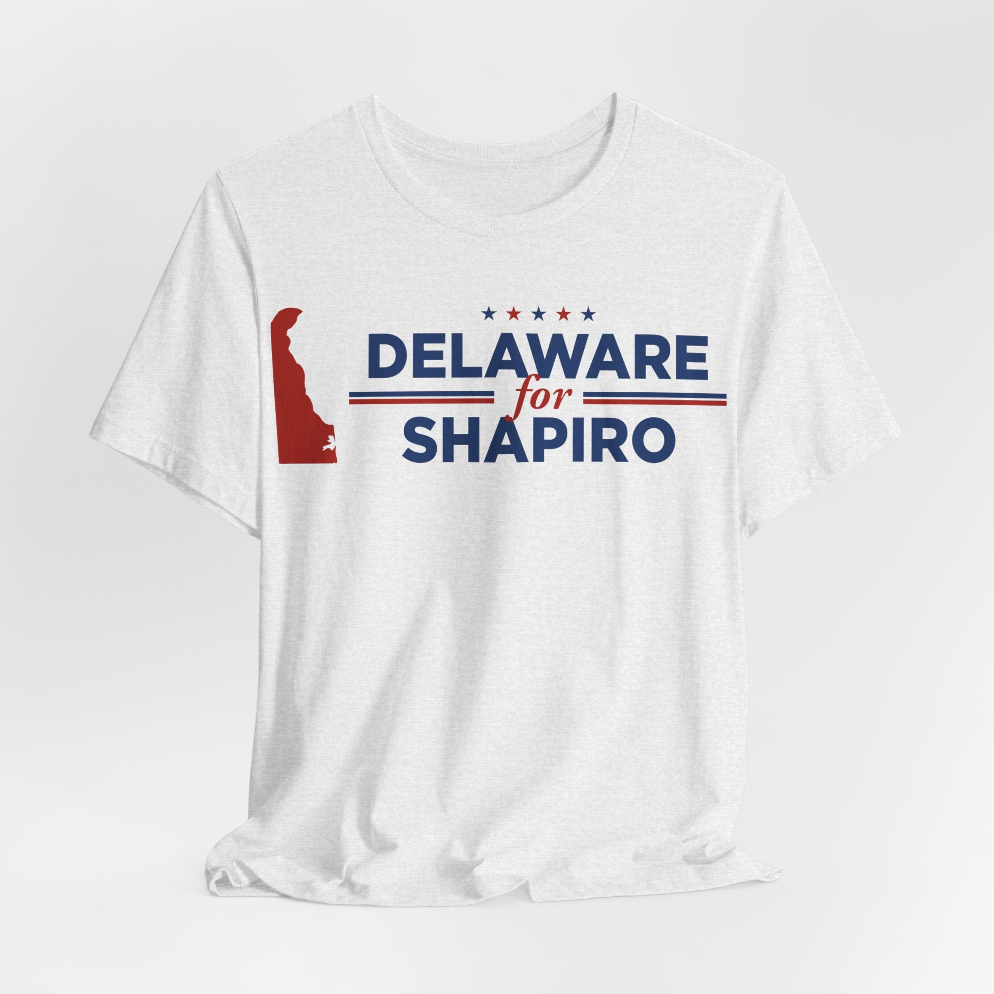 Delaware for Josh Shapiro for President Campaign T-Shirt 2028