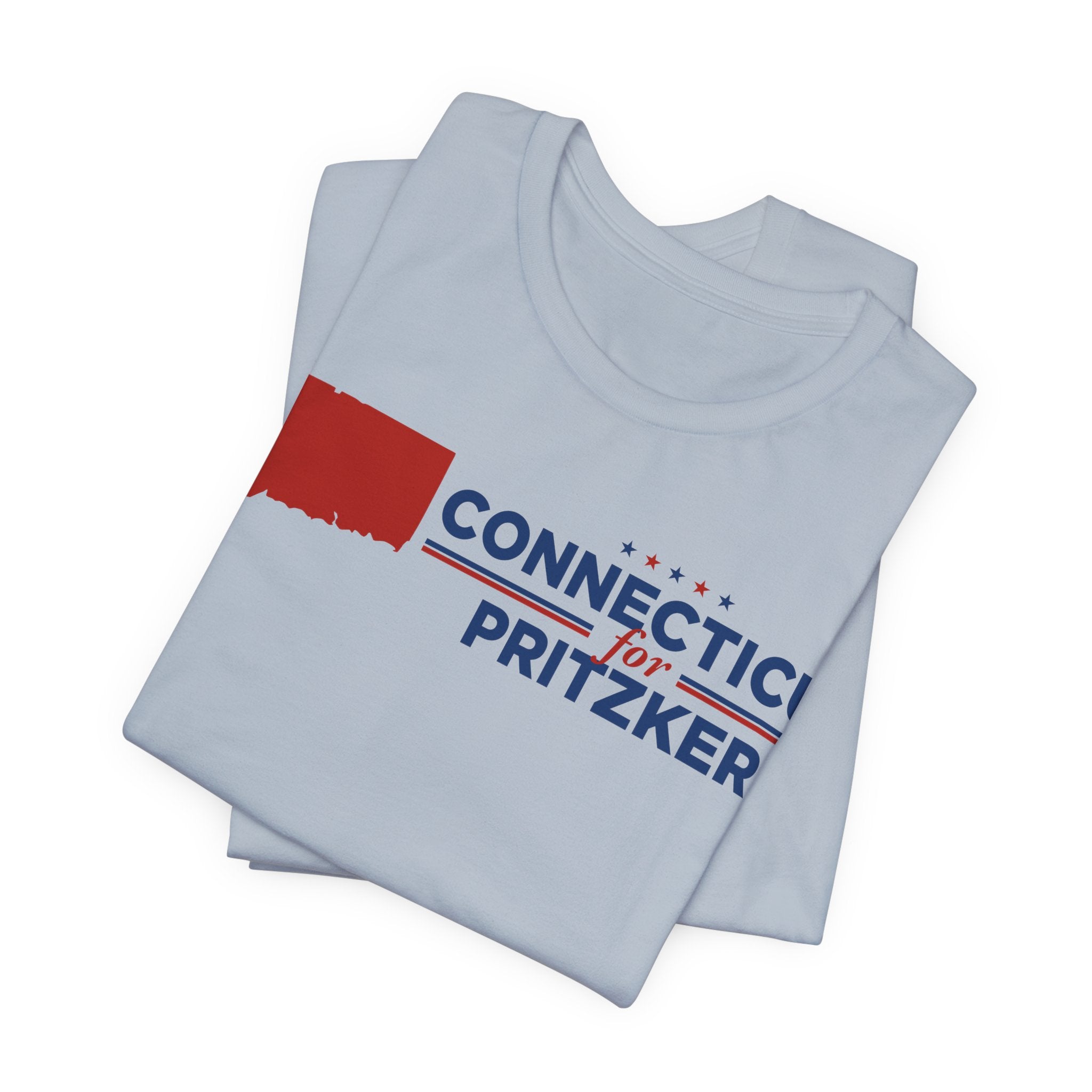 Connecticut for J.B. Pritzker for President Campaign T-Shirt 2028