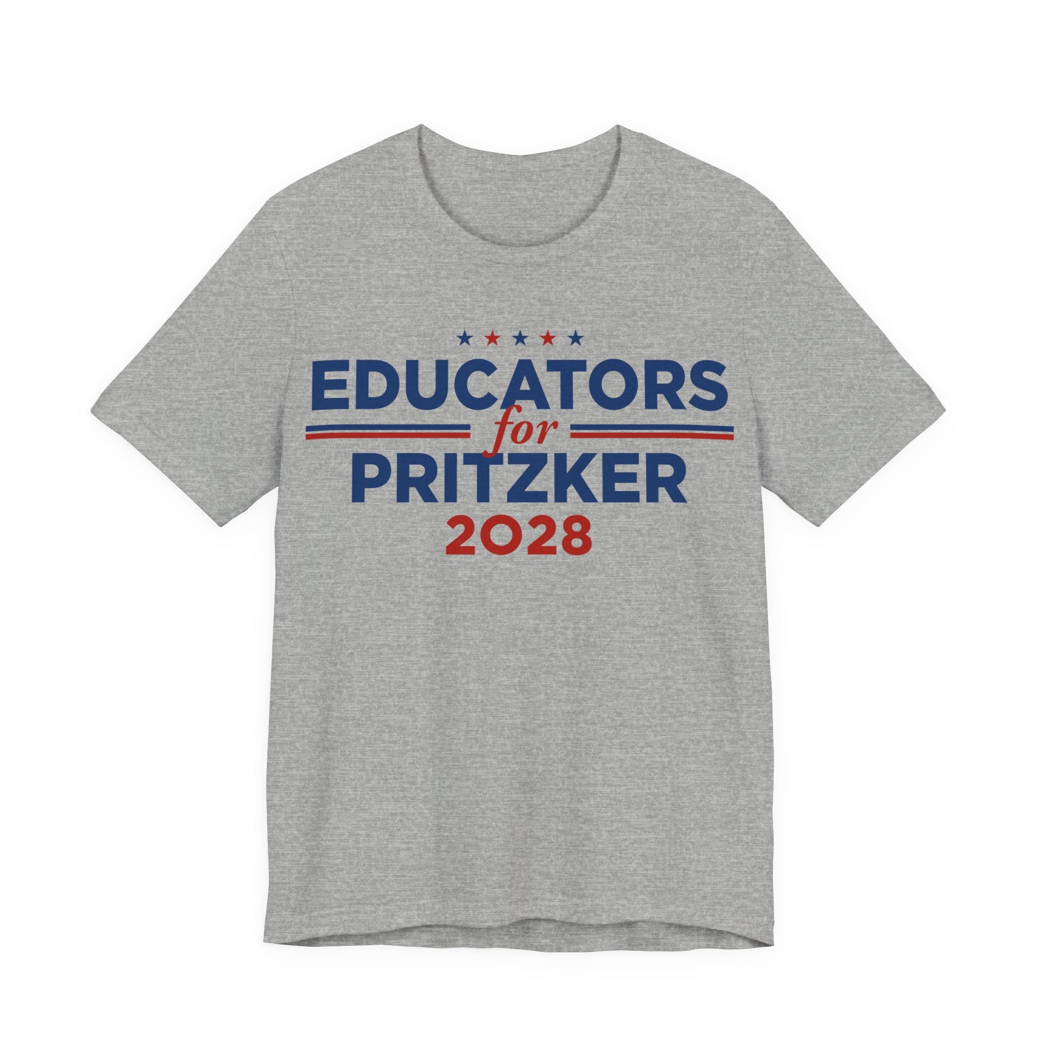 Educators for J.B. Pritzker for President Campaign T-Shirt 2028