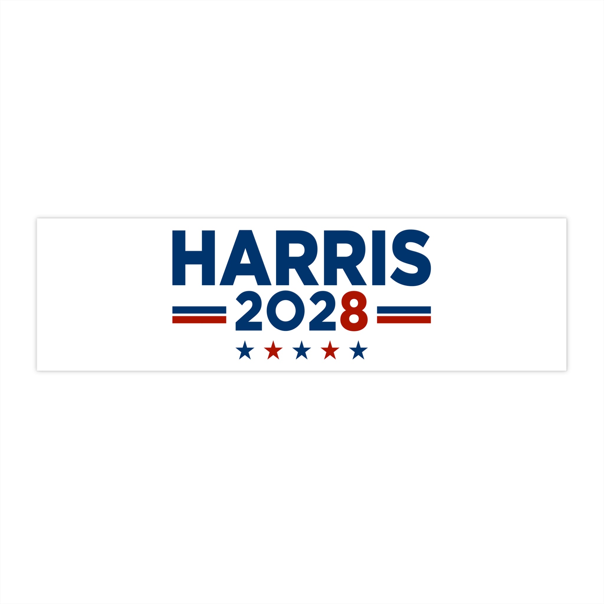 Kamala Harris 2028 Bumper Sticker — Political Campaign Sticker
