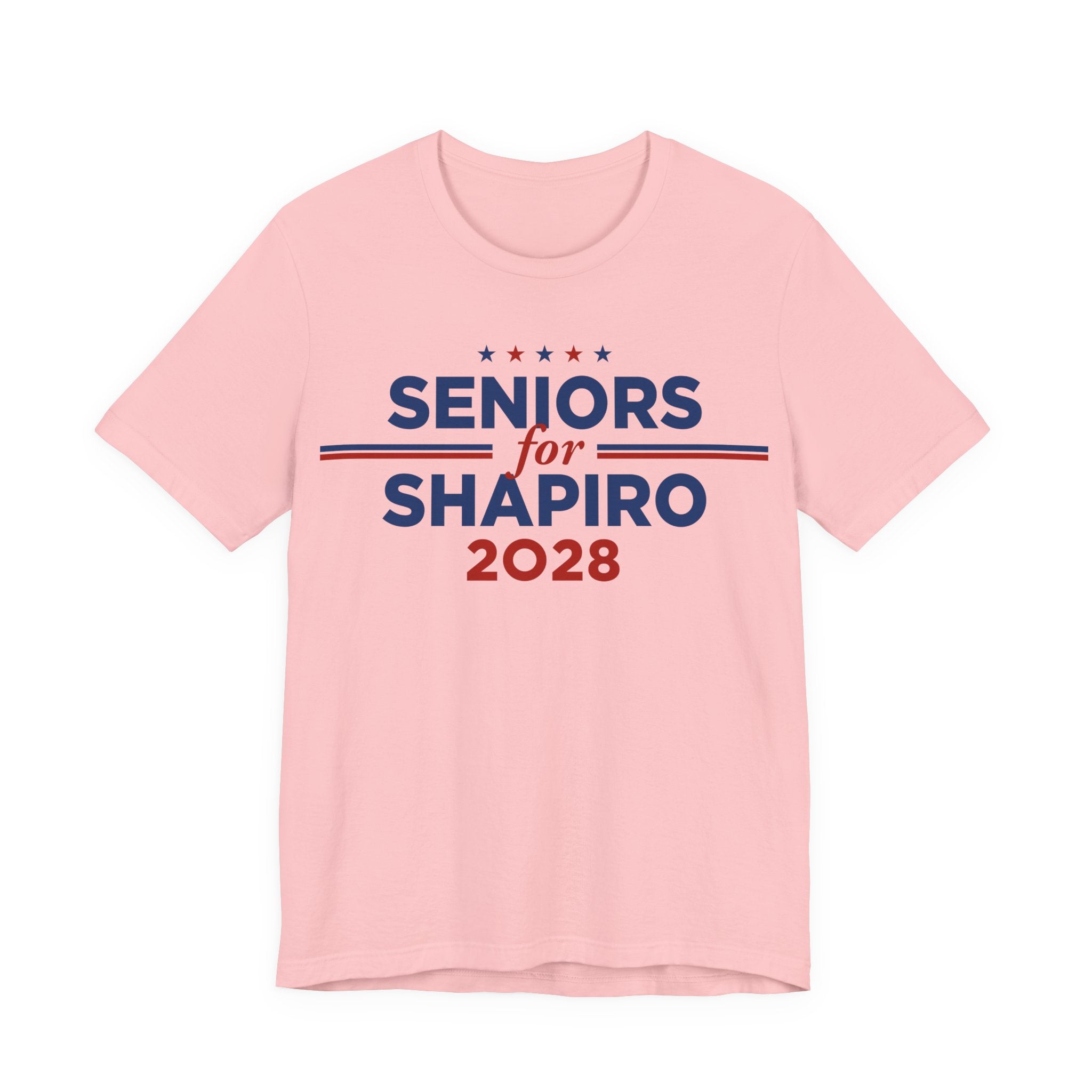 Seniors for Josh Shapiro for President Campaign T-Shirt 2028