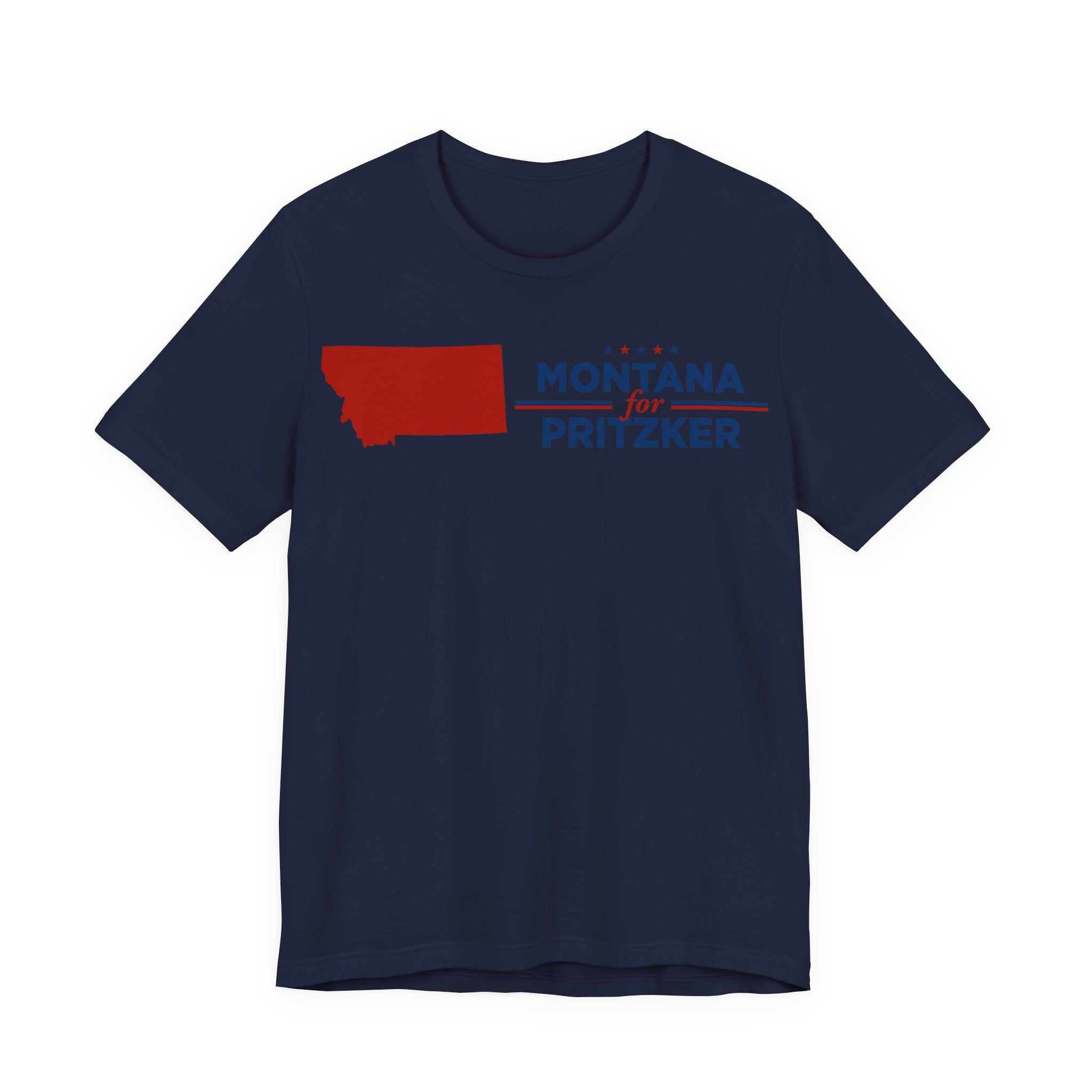 Montana for J.B. Pritzker for President Campaign T-Shirt 2028