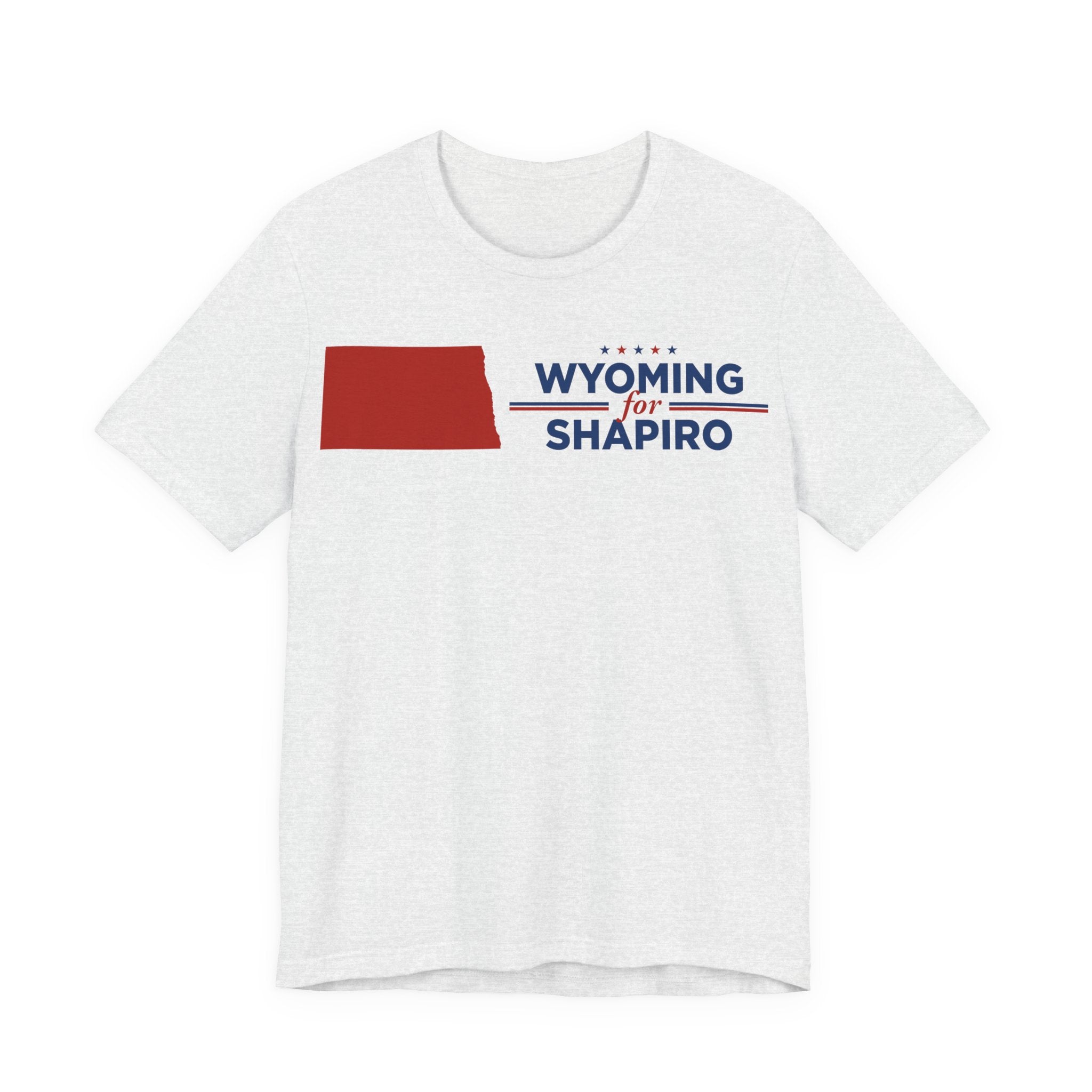 Wyoming for Josh Shapiro for President Campaign T-Shirt 2028