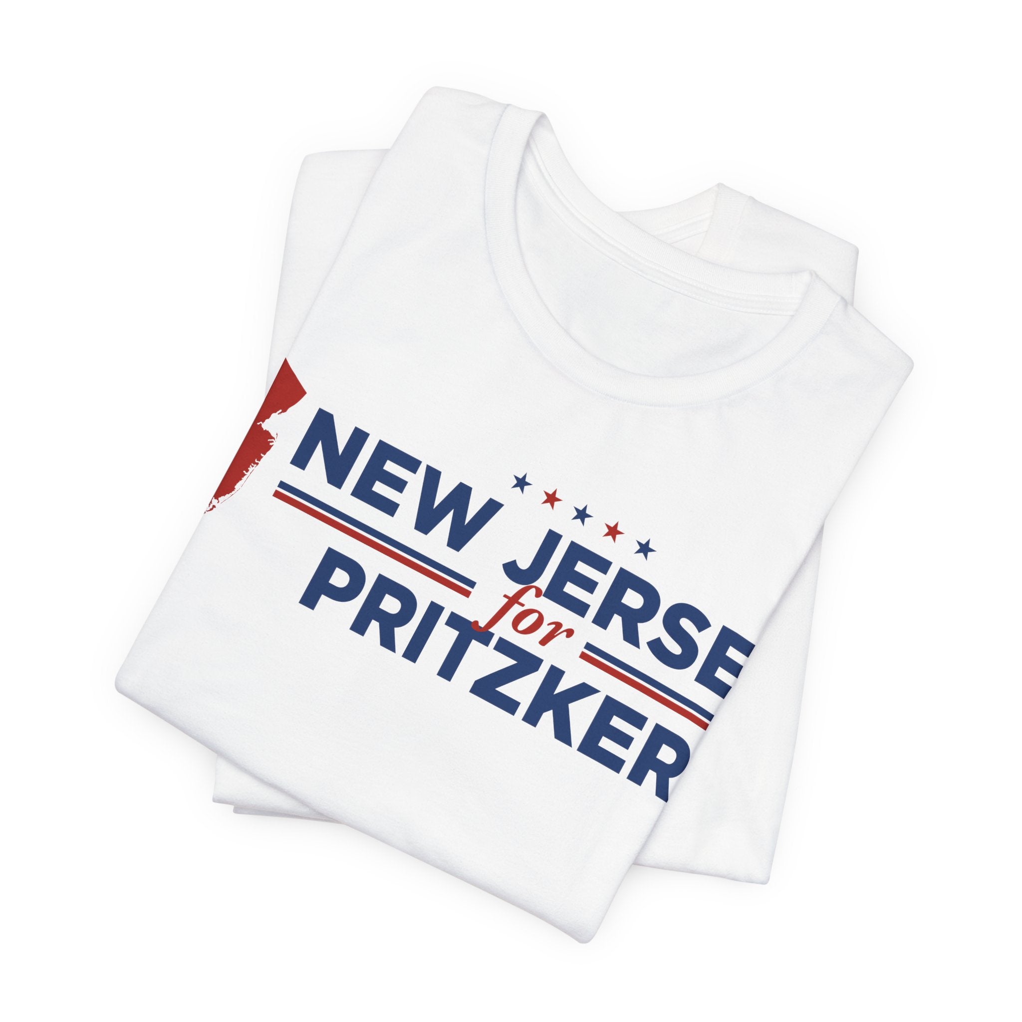 New Jersey for J.B. Pritzker for President Campaign T-Shirt 2028