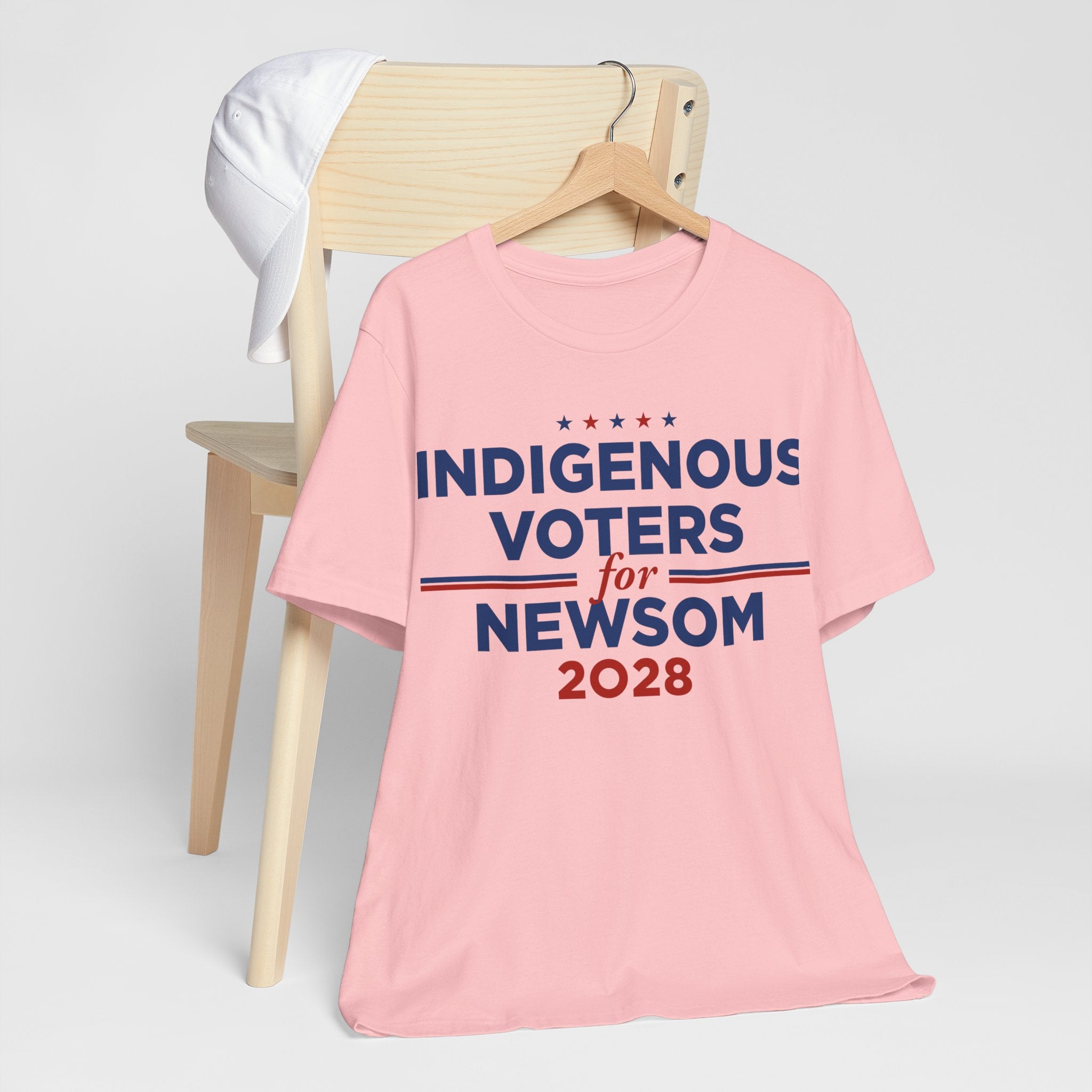 Indigenous Voters / Native Americans for Gavin Newsom for President Campaign T-Shirt 2028