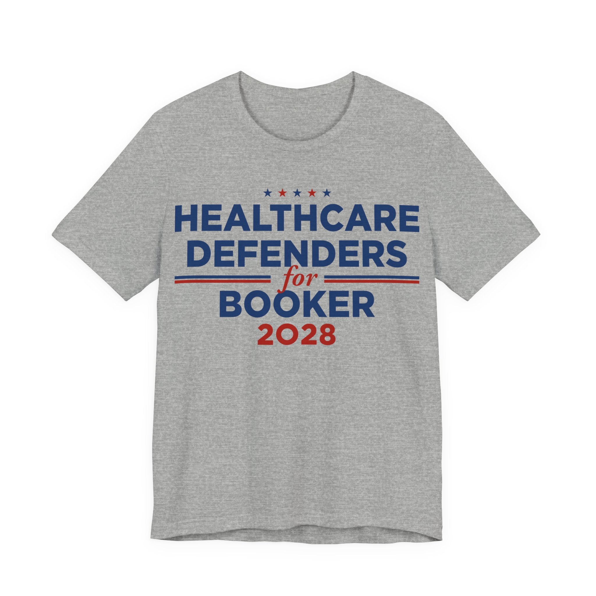Healthcare Defenders for Cory Booker for President Campaign T-Shirt 2028