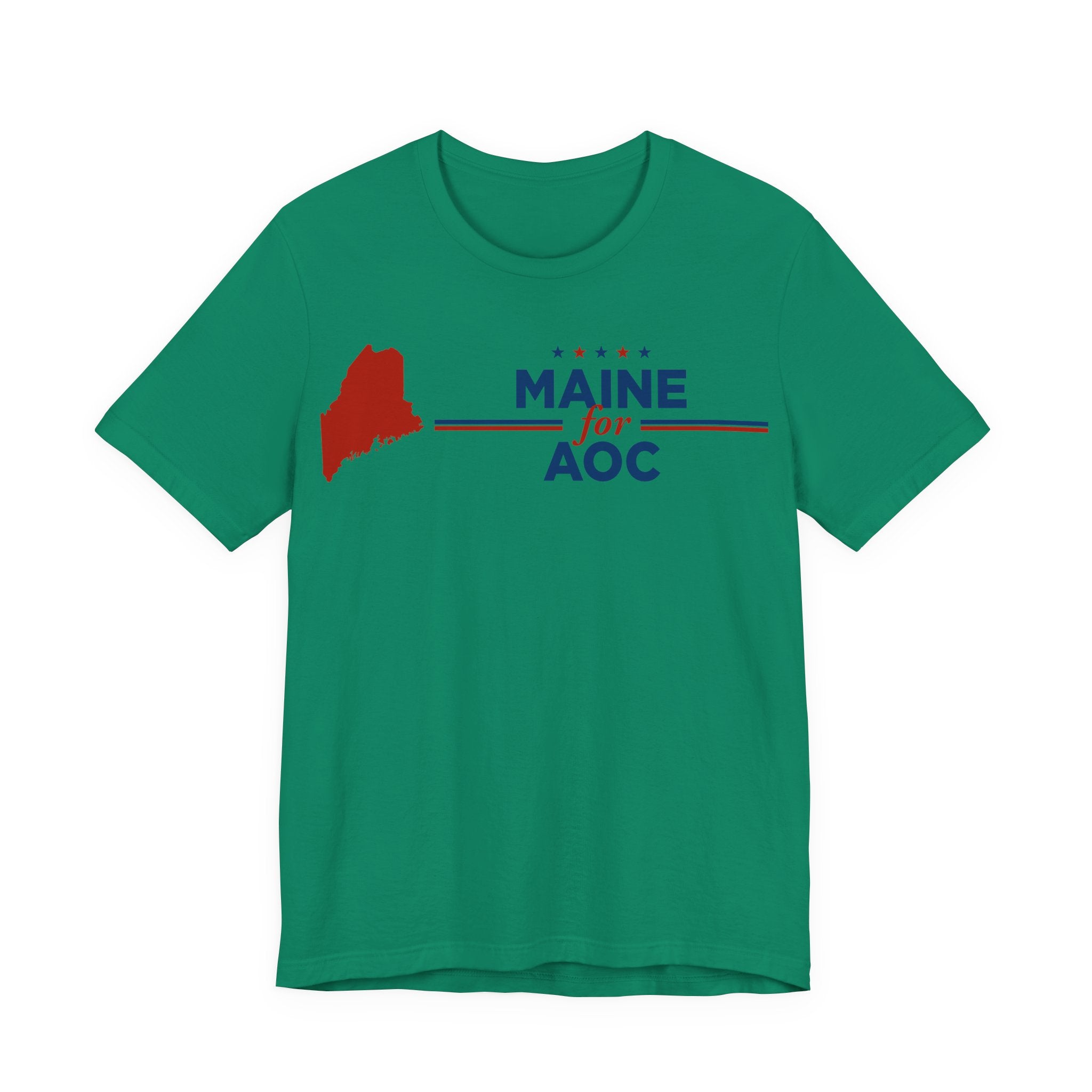 Maine for AOC for President Campaign T-Shirt 2028