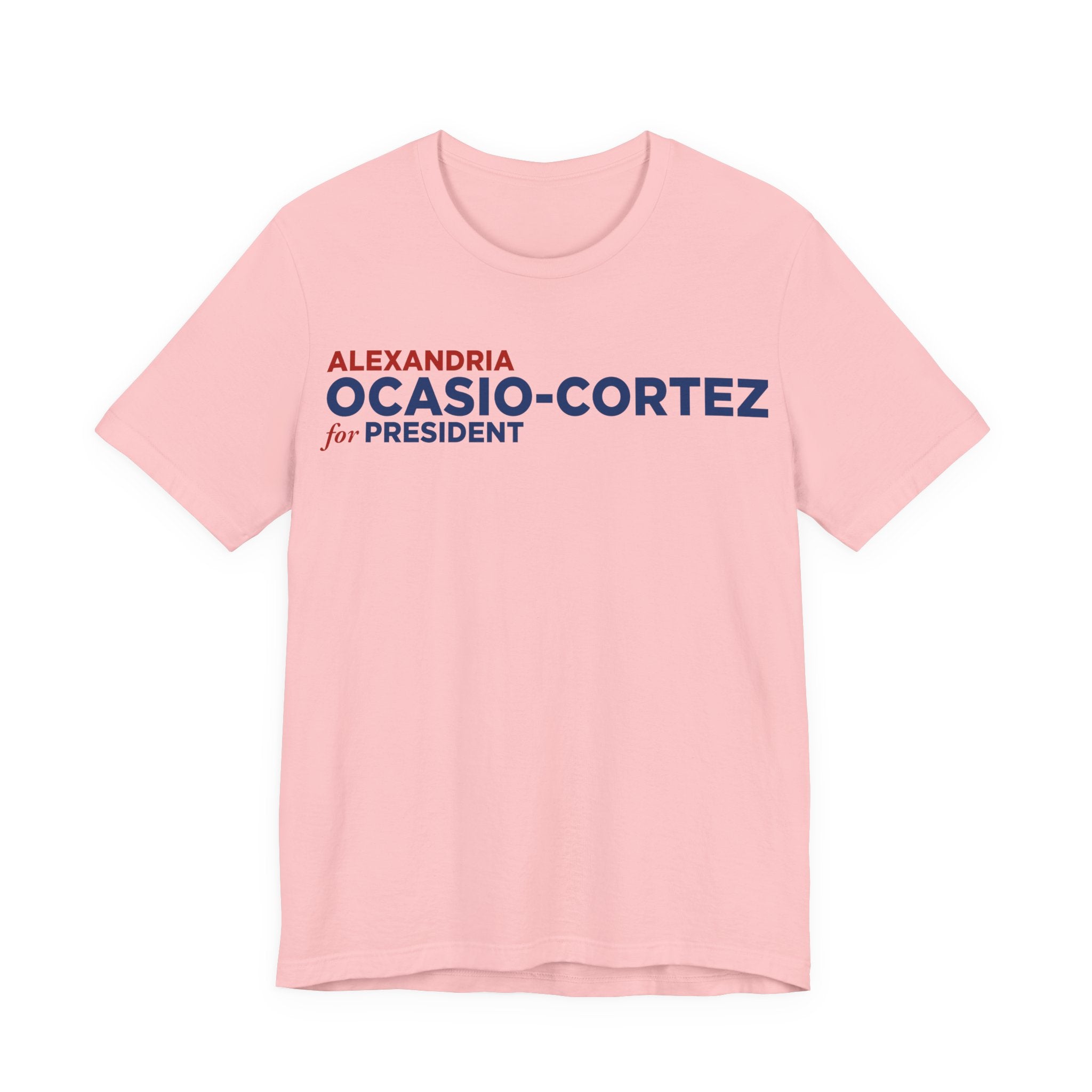Alexandria Ocasio-Cortez AOC for President Campaign T-Shirt 2028