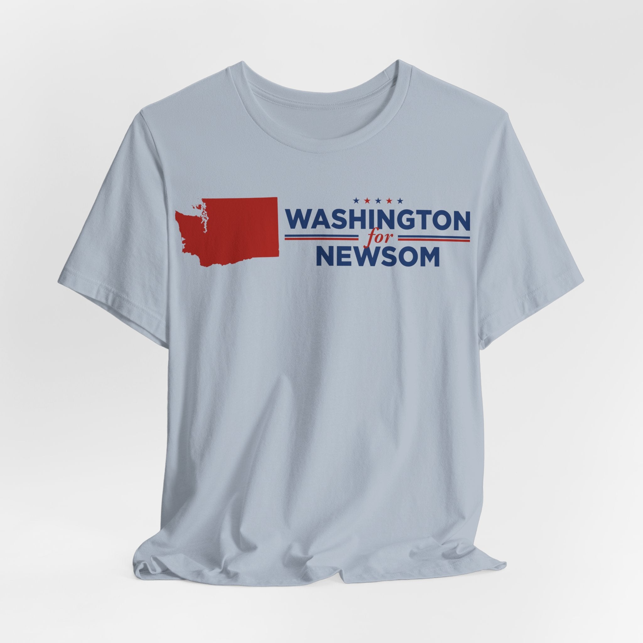 Washington for Gavin Newsom for President Campaign T-Shirt 2028