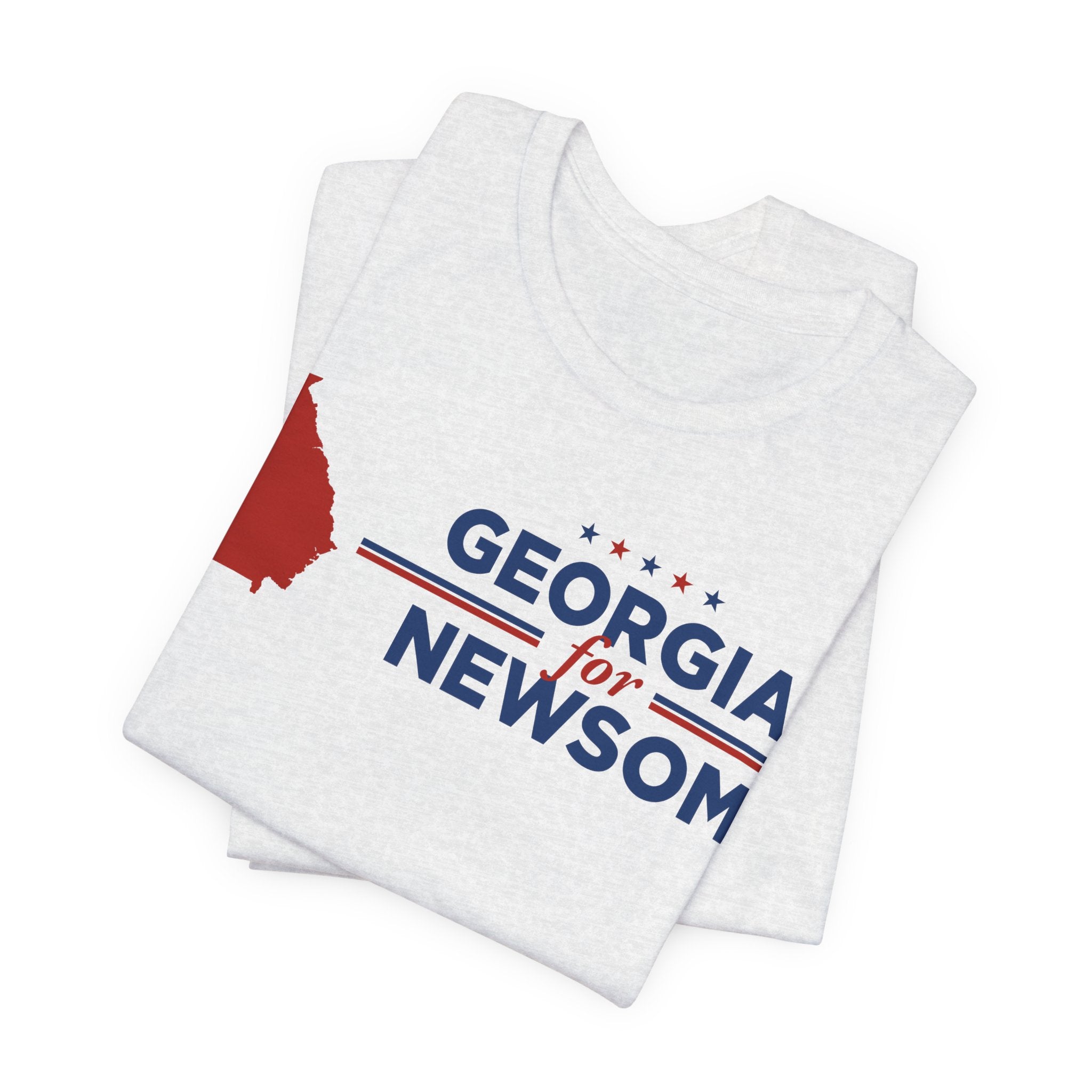 Georgia for Gavin Newsom for President Campaign T-Shirt 2028