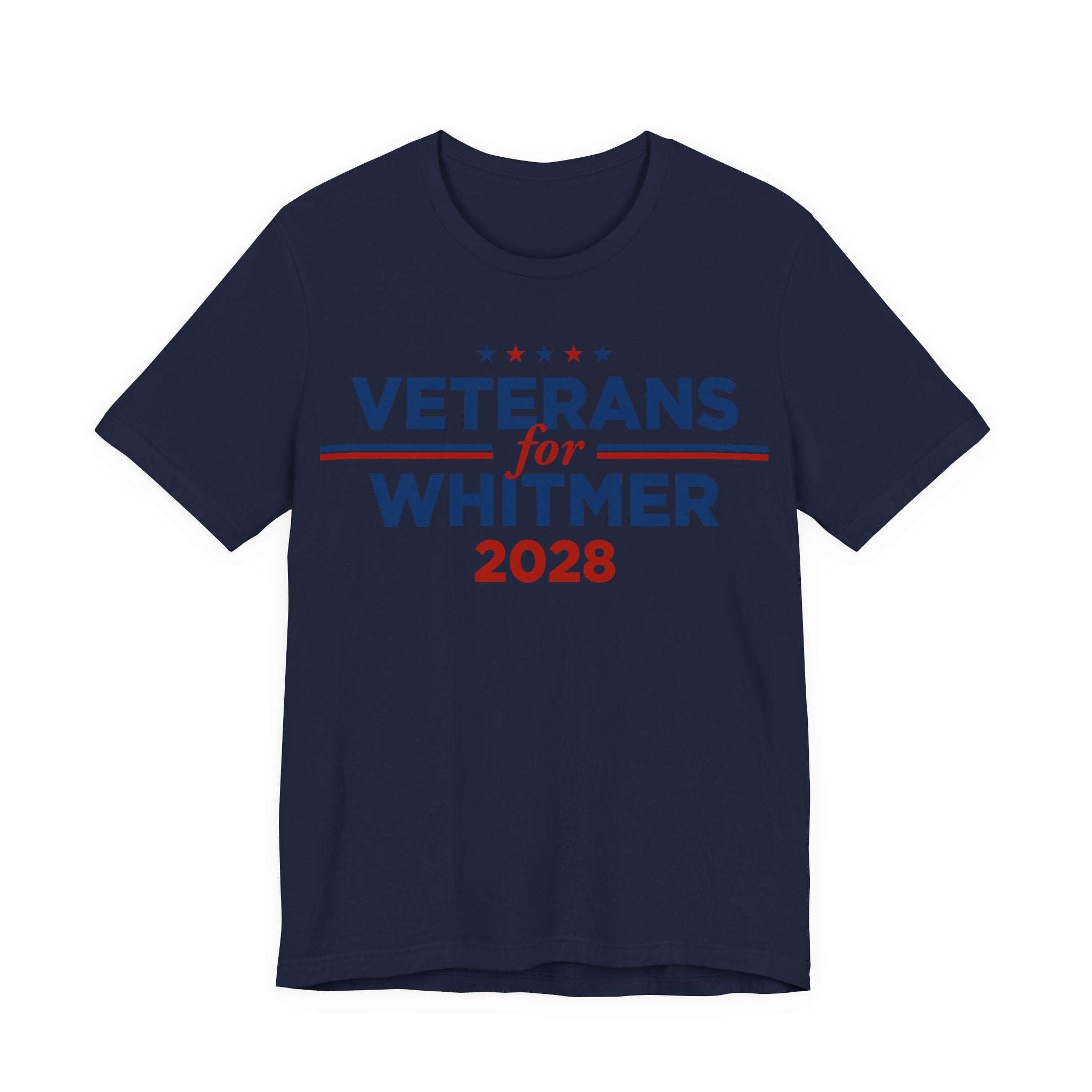 Veterans for Gretchen Whitmer for President Campaign T-Shirt 2028