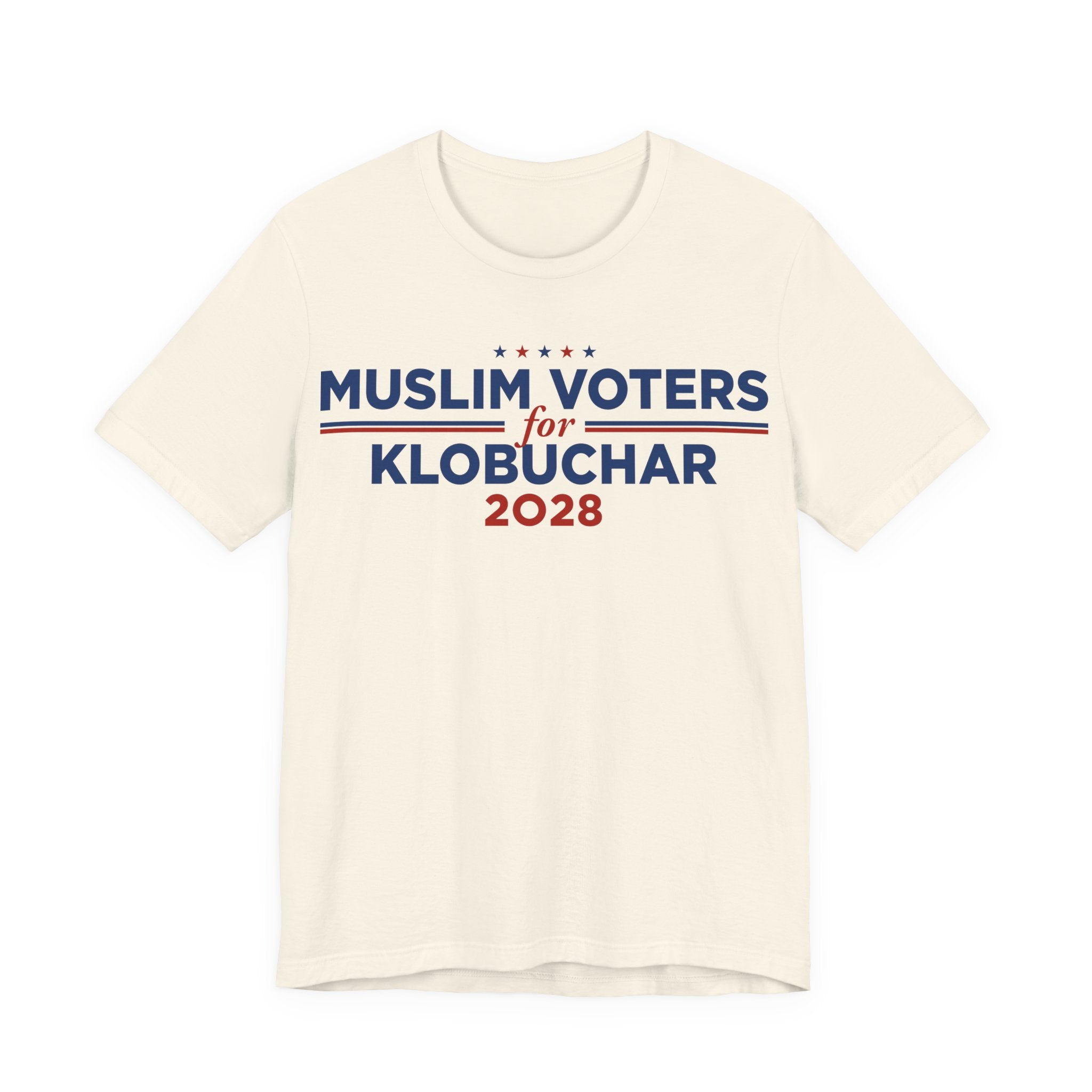 Muslim Voters for Amy Klobuchar for President Campaign T-Shirt 2028