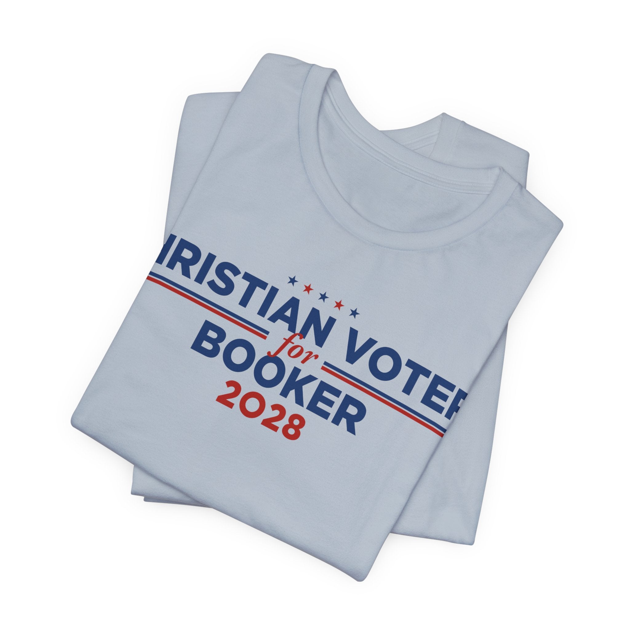 Christian Voters for Cory Booker for President Campaign T-Shirt 2028