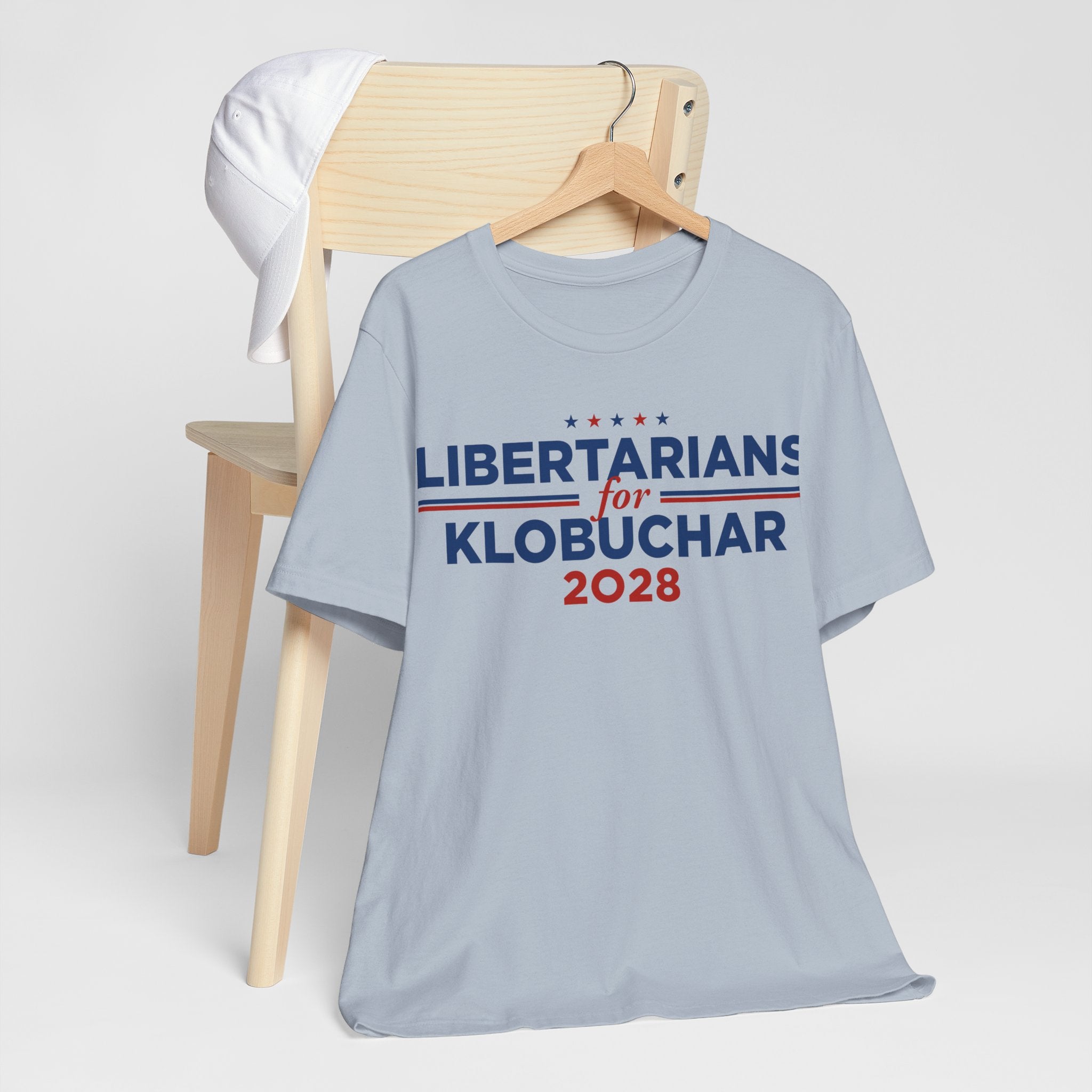 Libertarians for Amy Klobuchar for President Campaign T-Shirt 2028