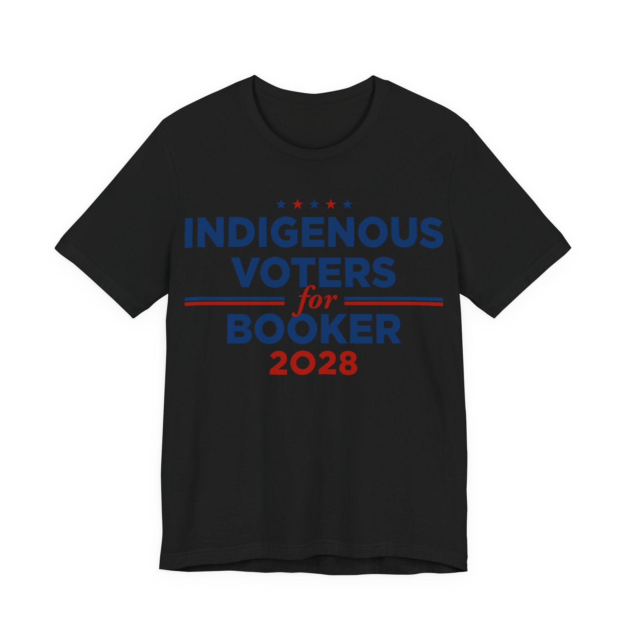 Indigenous Voters / Native Americans for Cory Booker for President Campaign T-Shirt 2028