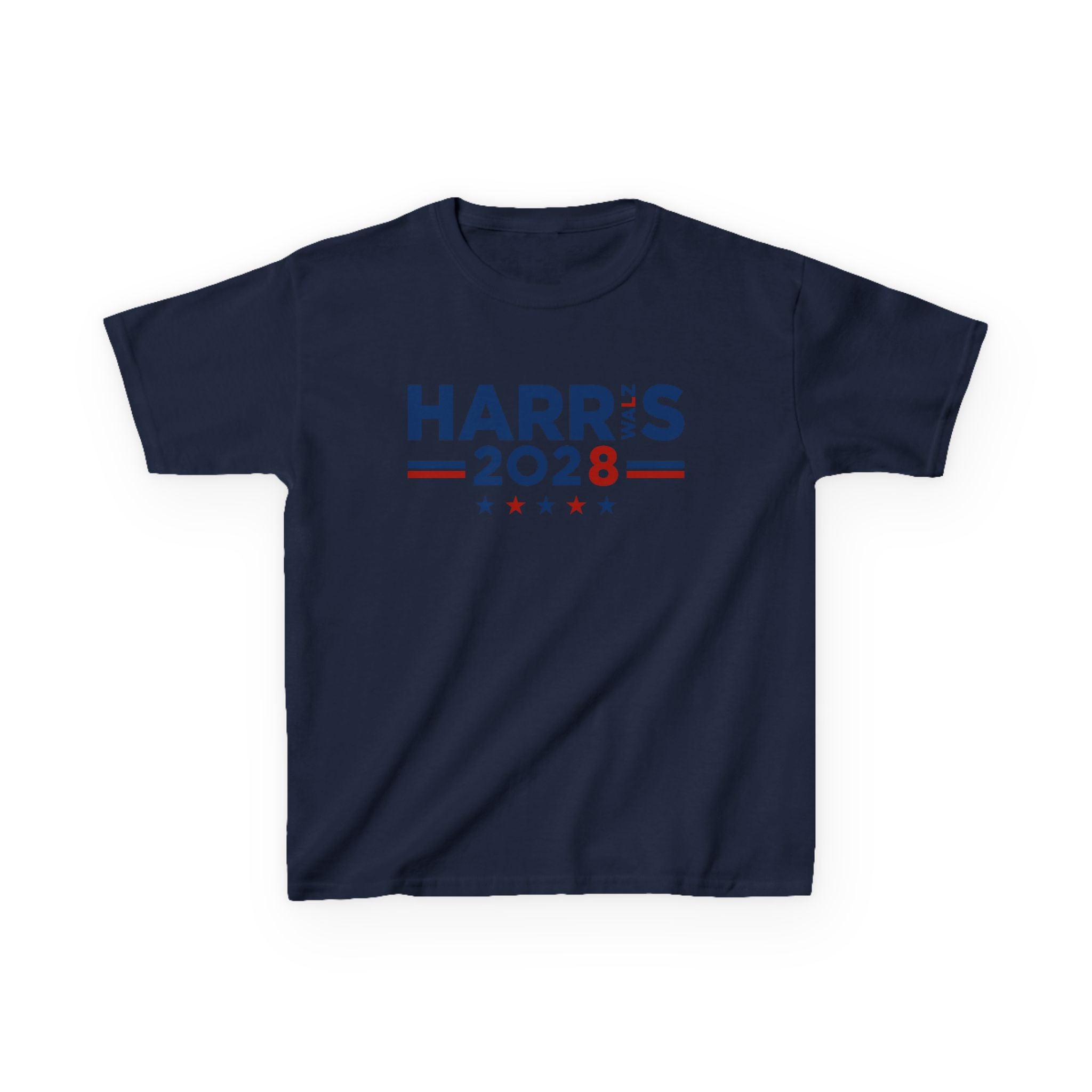 Kids Kamala Harris Tim Walz 2028 Campaign Shirt (Youth Political Pride)