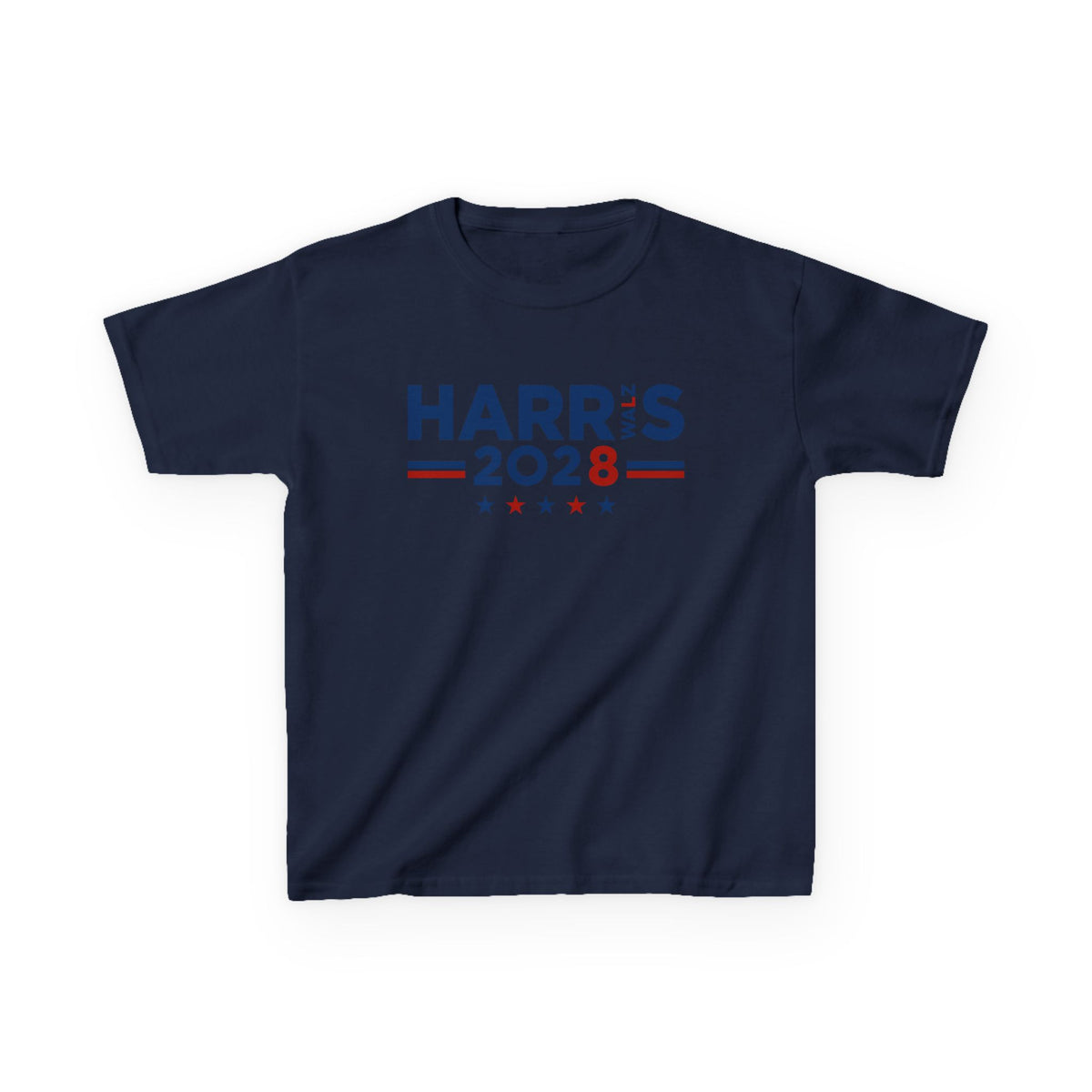 Kids Kamala Harris Tim Walz 2028 Campaign Shirt (Youth Political Pride)