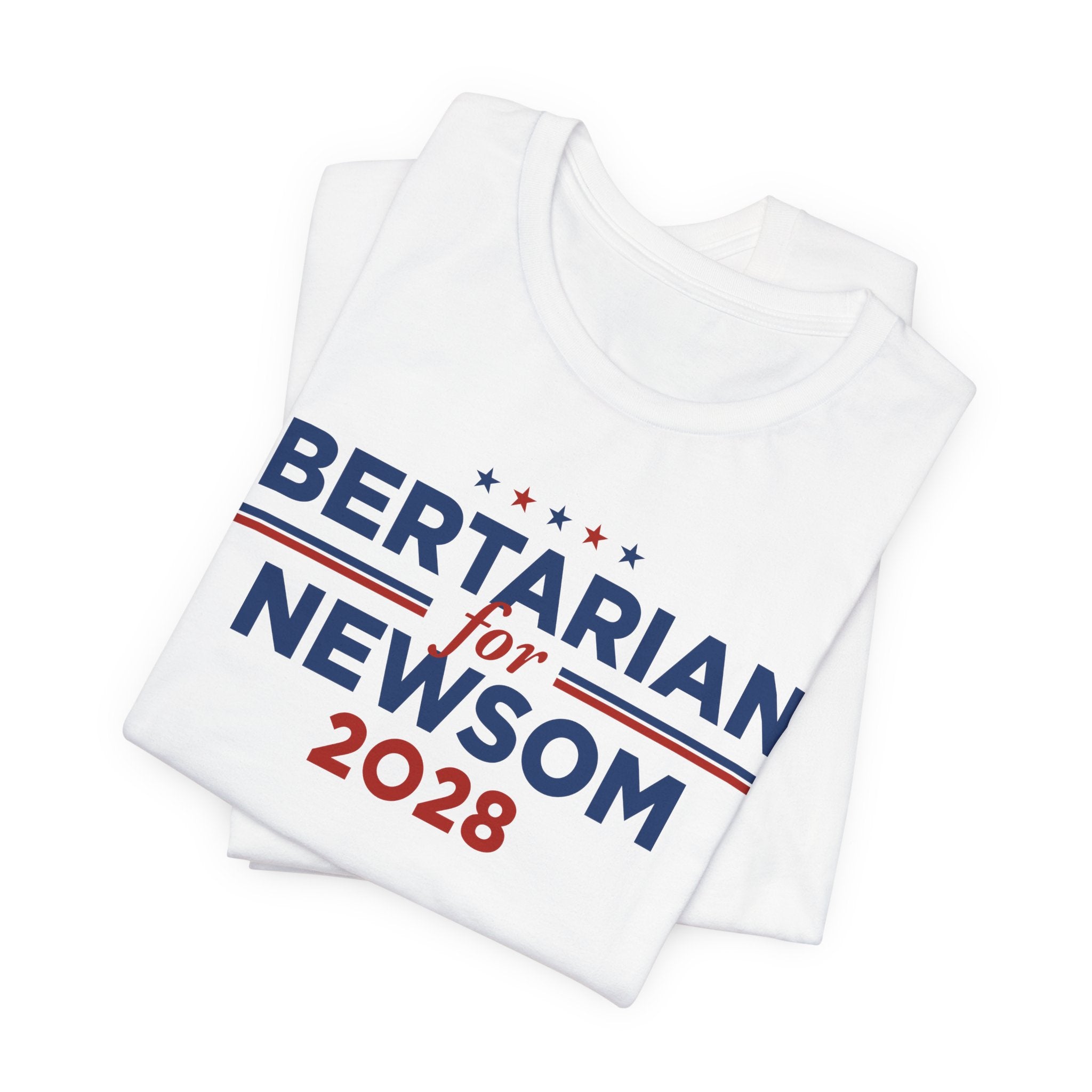 Libertarians for Gavin Newsom for President Campaign T-Shirt 2028