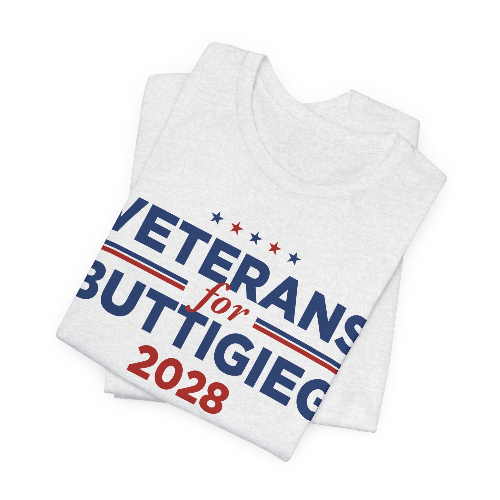 Veterans for Pete Buttigieg for President Campaign T-Shirt 2028