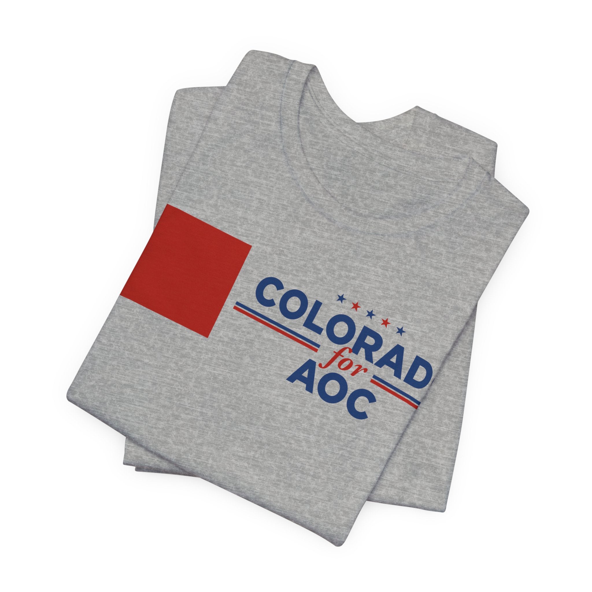 Colorado for AOC for President Campaign T-Shirt 2028