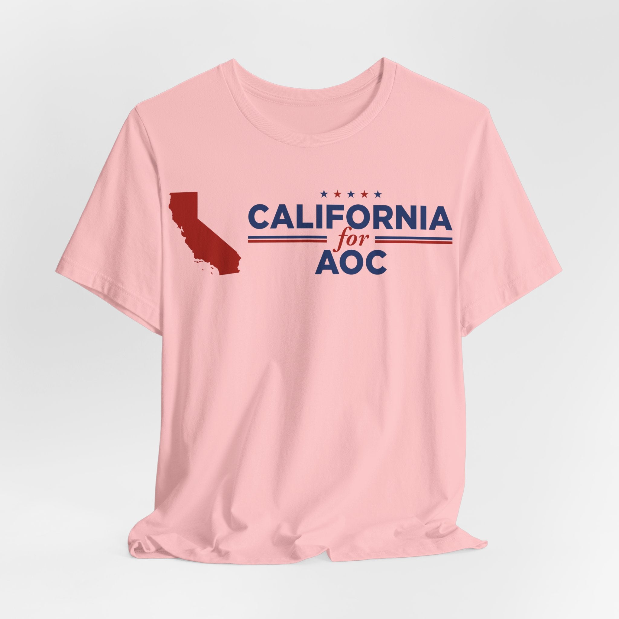 California for AOC for President Campaign T-Shirt 2028