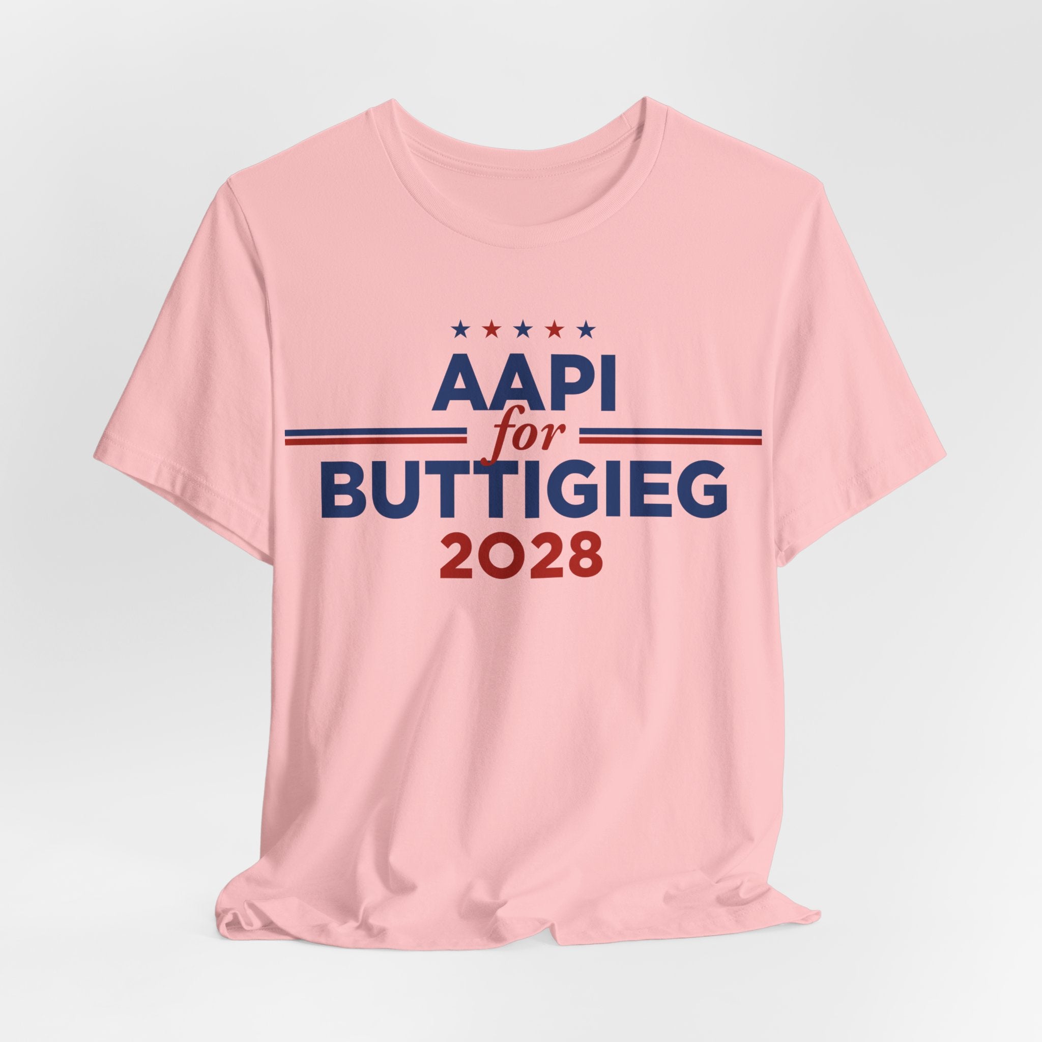 AAPI Asian American and Pacific Islander for Pete Buttigieg Campaign T-Shirt for President 2028