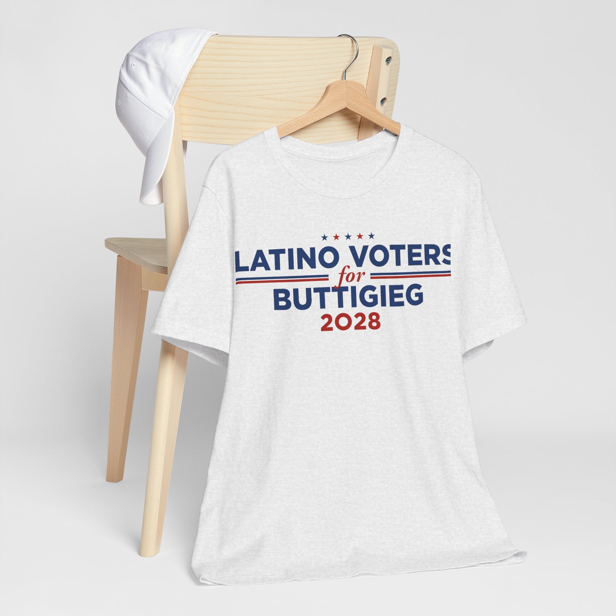 Latino Voters for Pete Buttigieg for President Campaign T-Shirt 2028