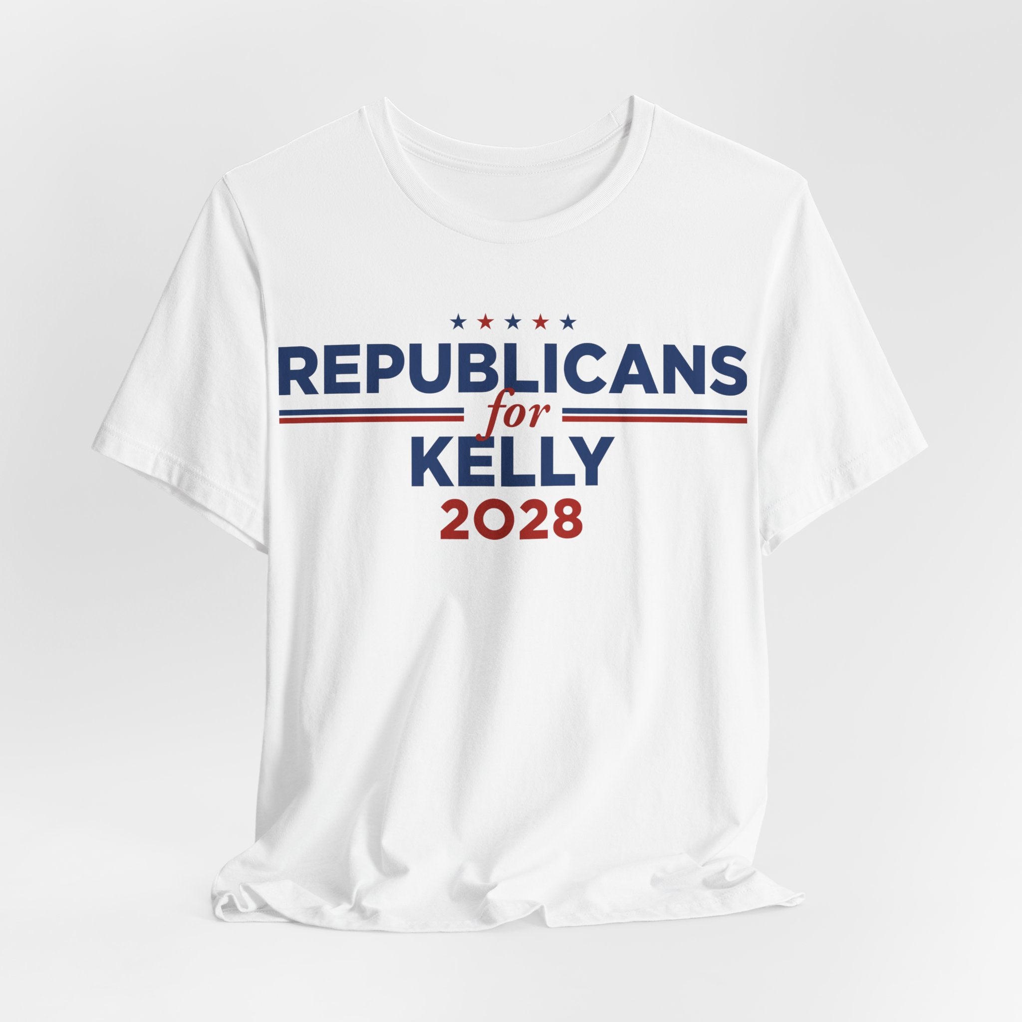 Republicans for Mark Kelly Campaign T-Shirt for President 2028