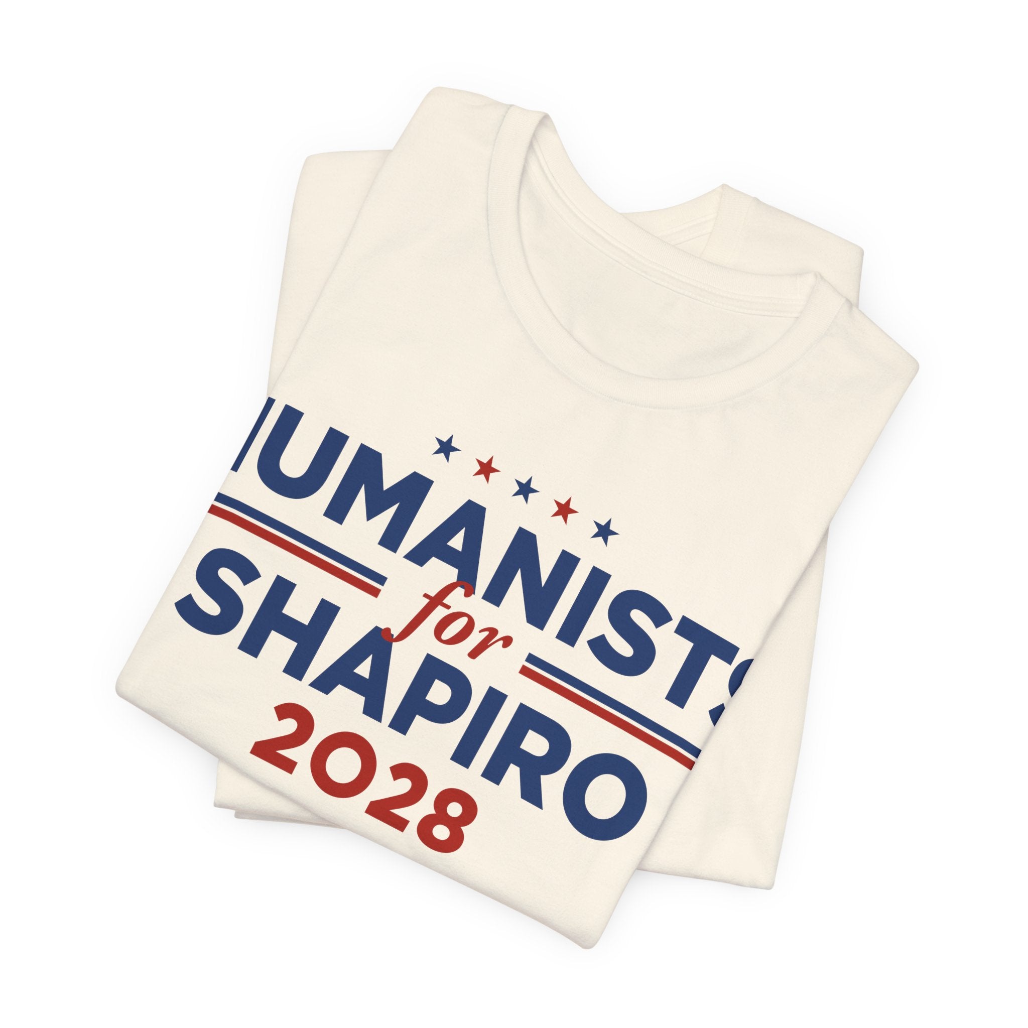 Humanists for Josh Shapiro for President Campaign T-Shirt 2028