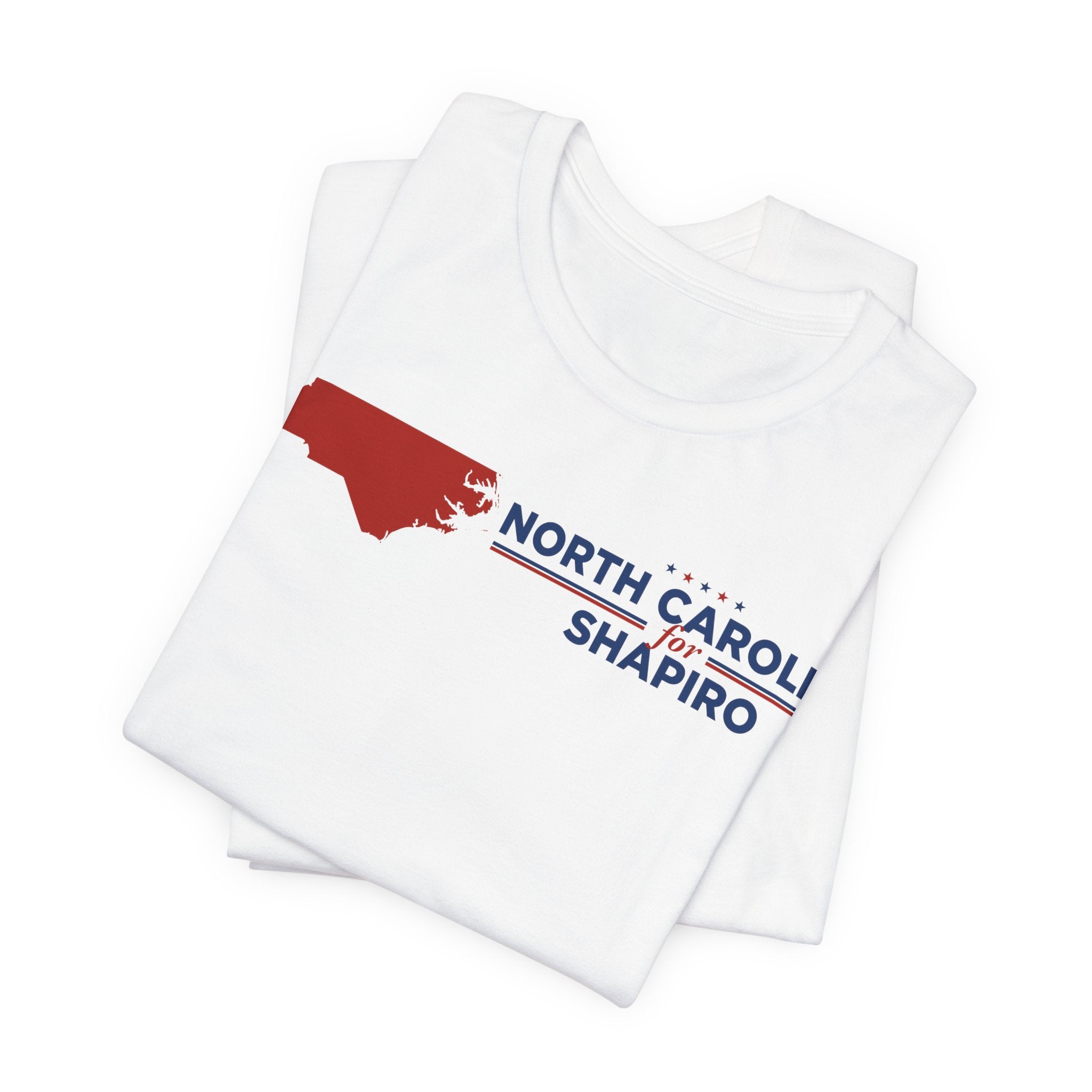 North Carolina for Josh Shapiro for President Campaign T-Shirt 2028